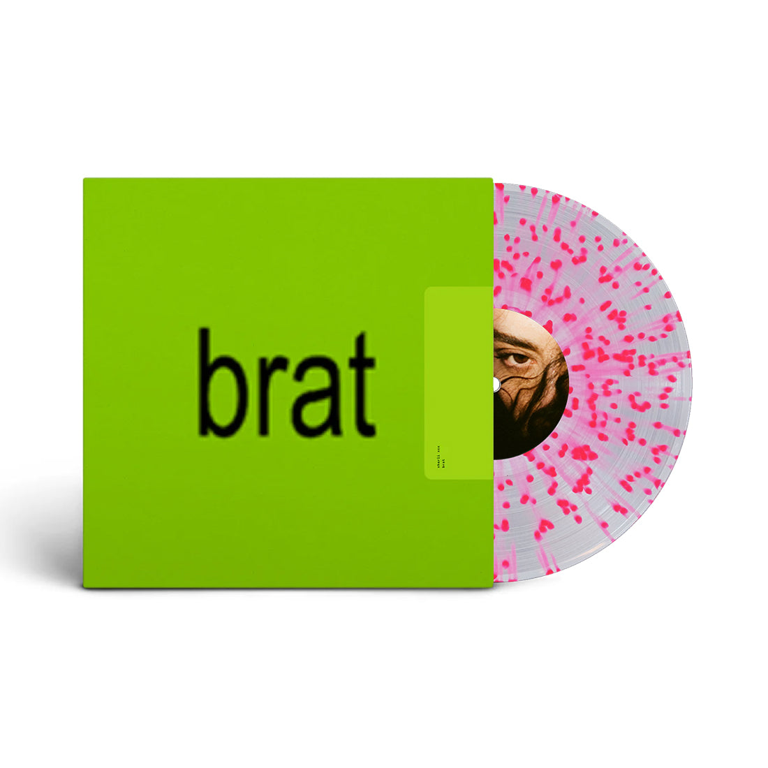 Charli XCX - BRAT (Clear Pink Splatter Vinyl)