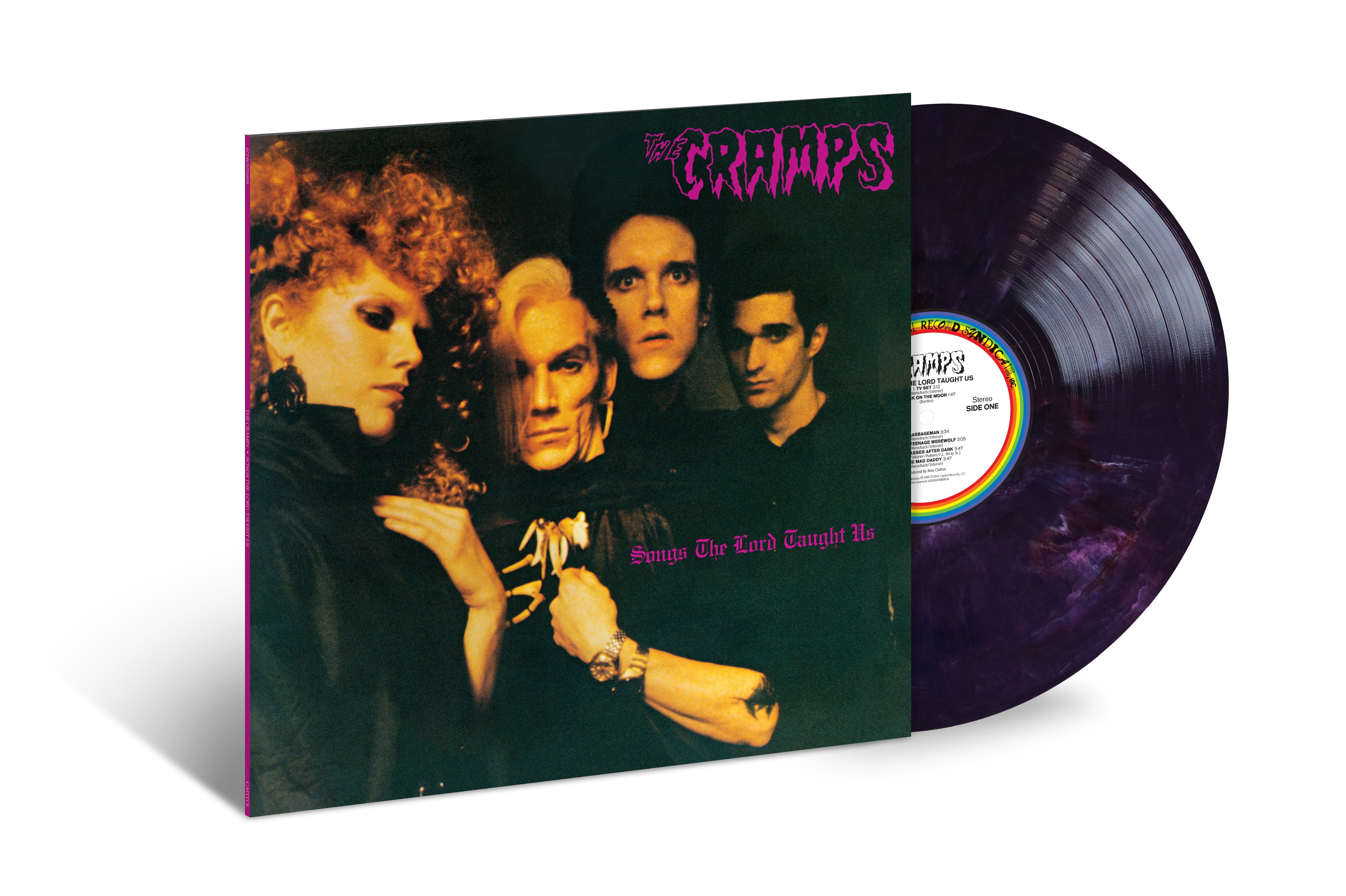 The Cramps - Songs The Lord Taught Us (Black and Purple marble vinyl)