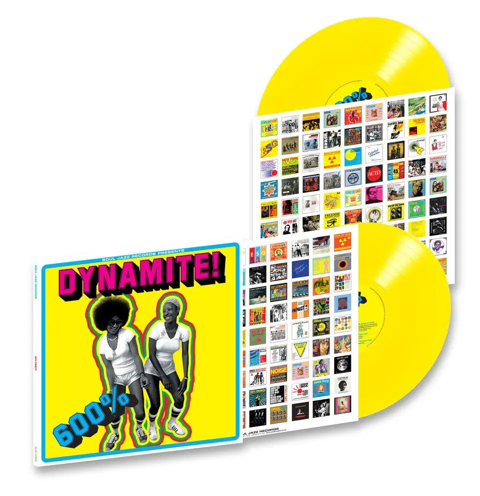 Soul Jazz Records Presents – 600% DYNAMITE! (Transparent Yellow Vinyl)