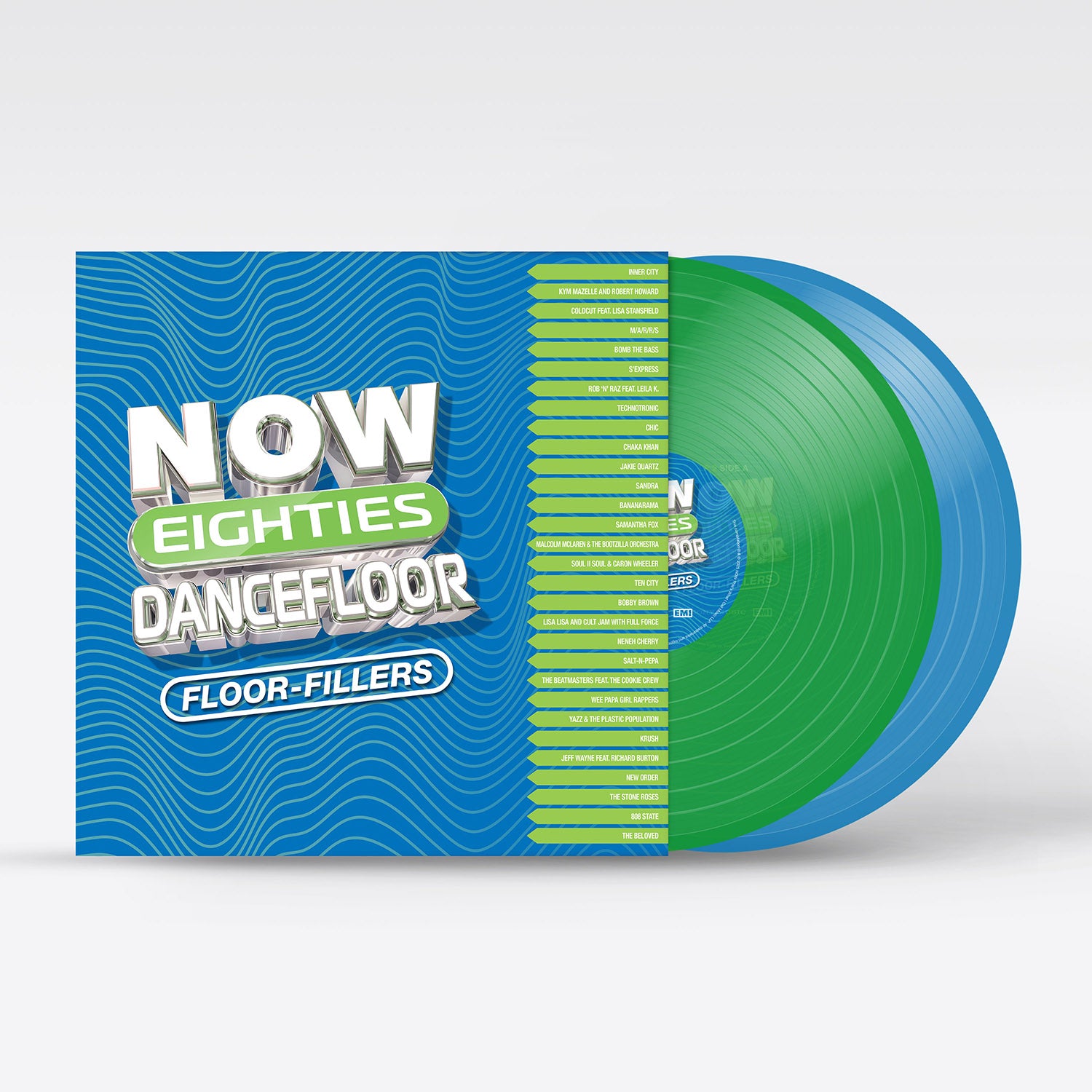 Various Artists - NOW That's What I Call 80's Dancefloor: FLOORFILLERS (Blue and Green Vinyl)