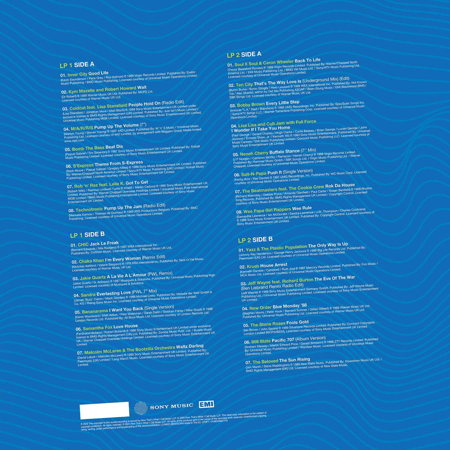 Various Artists - NOW That's What I Call 80's Dancefloor: FLOORFILLERS (Blue and Green Vinyl)