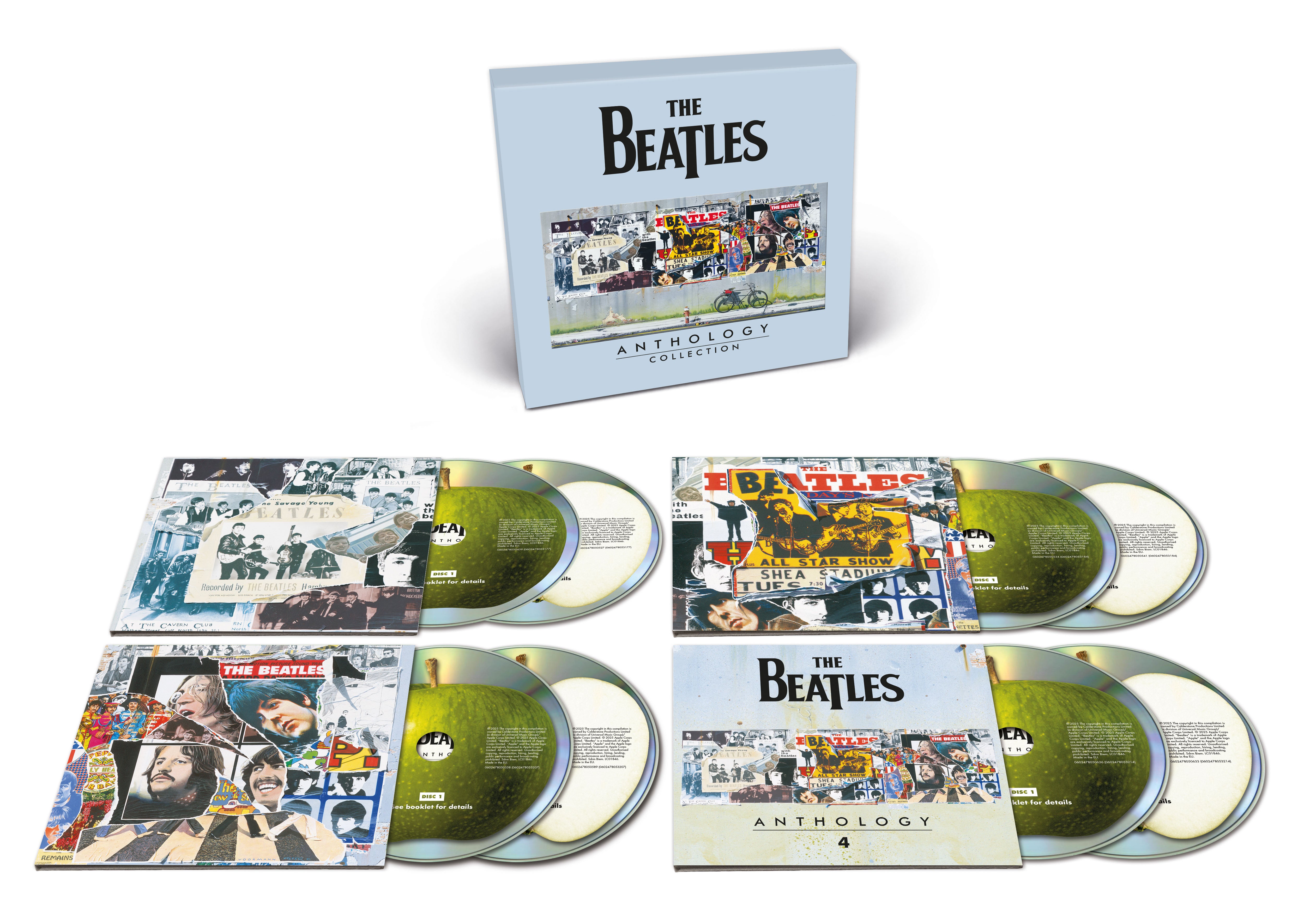 The Beatles – Anthology Collection (2025 Edition) (8CD Boxset)