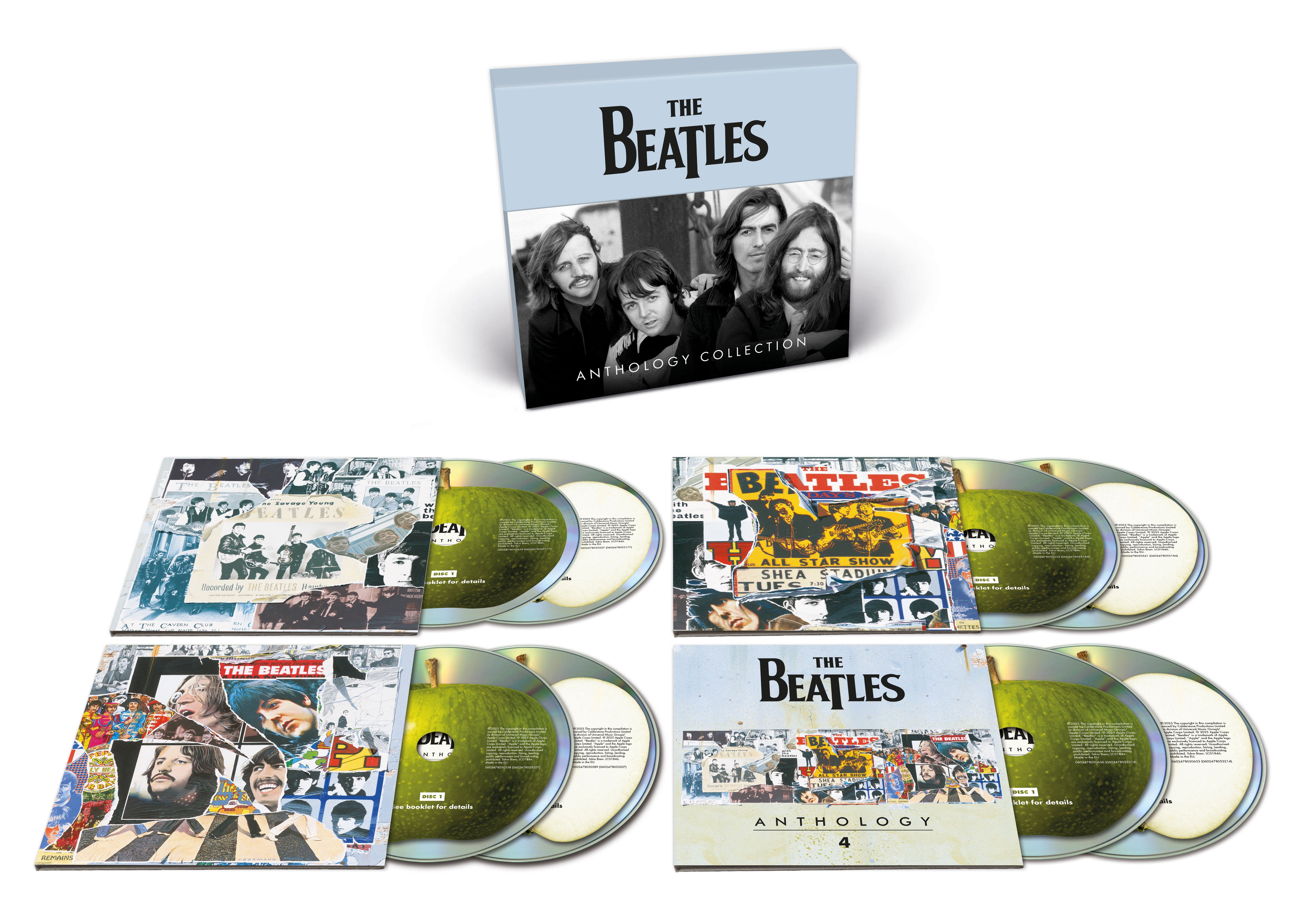 The Beatles – Anthology Collection (2025 Edition) (8CD Boxset)