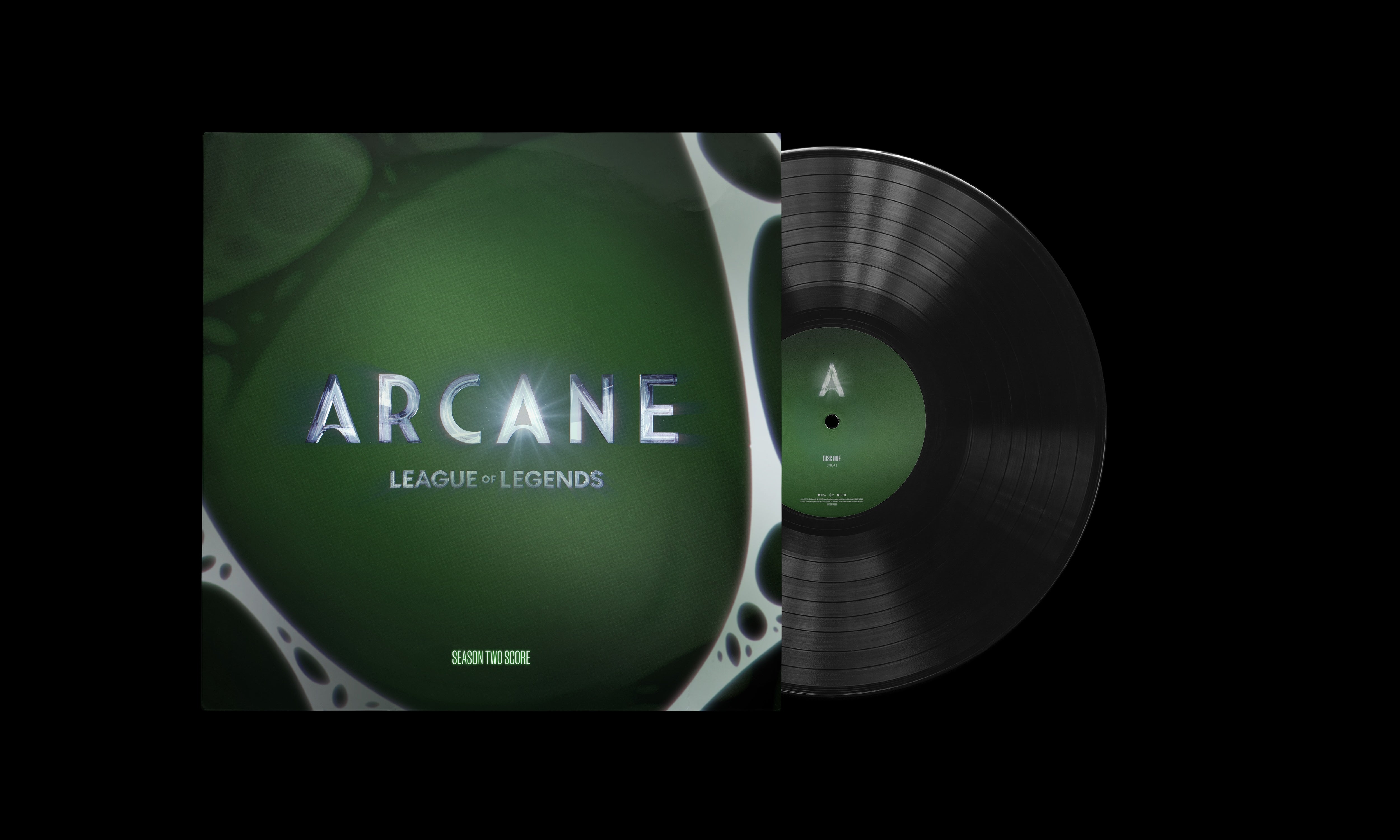 Various Artists – Arcane League of Legends: Season 2 Official Score (Black Vinyl)