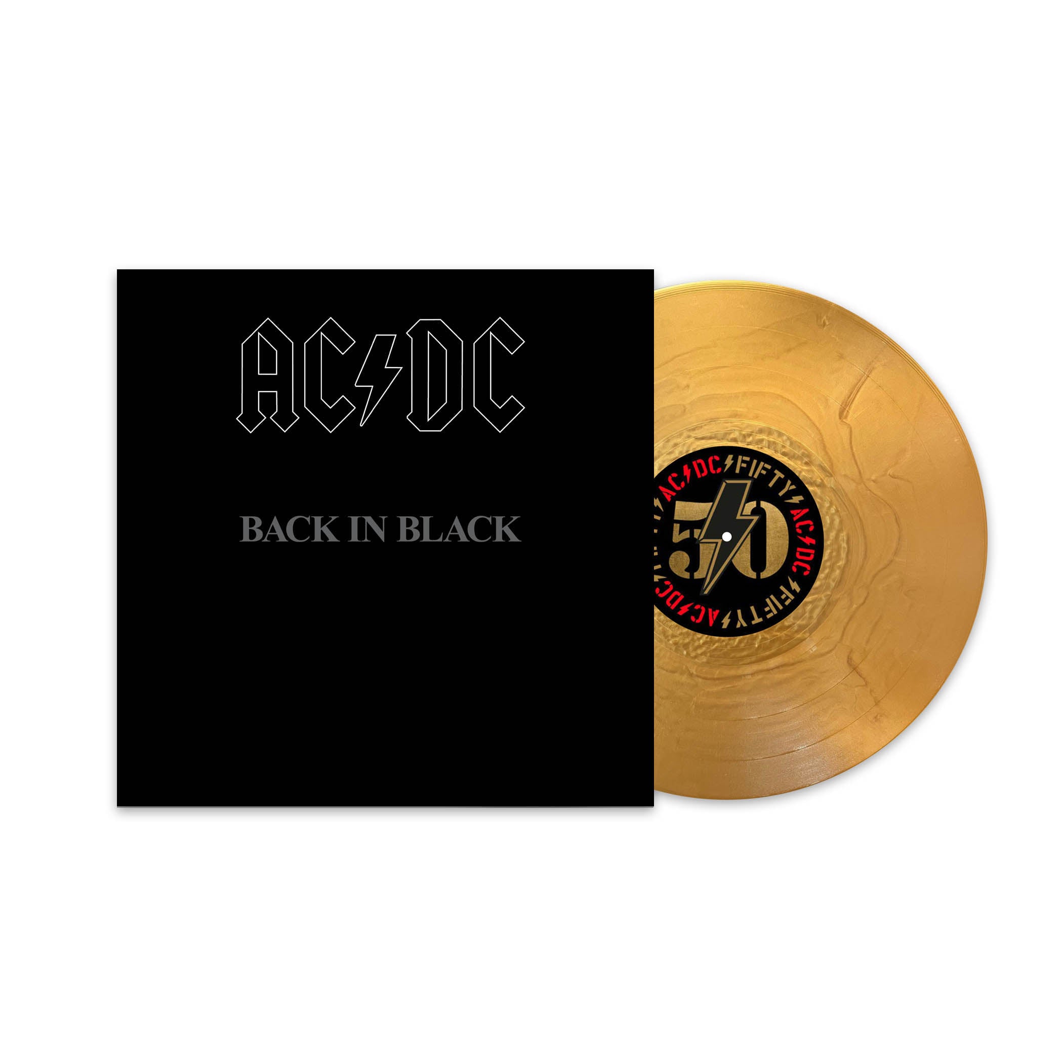 AC/DC - Back In Black (50th Anniversary Gold Vinyl)