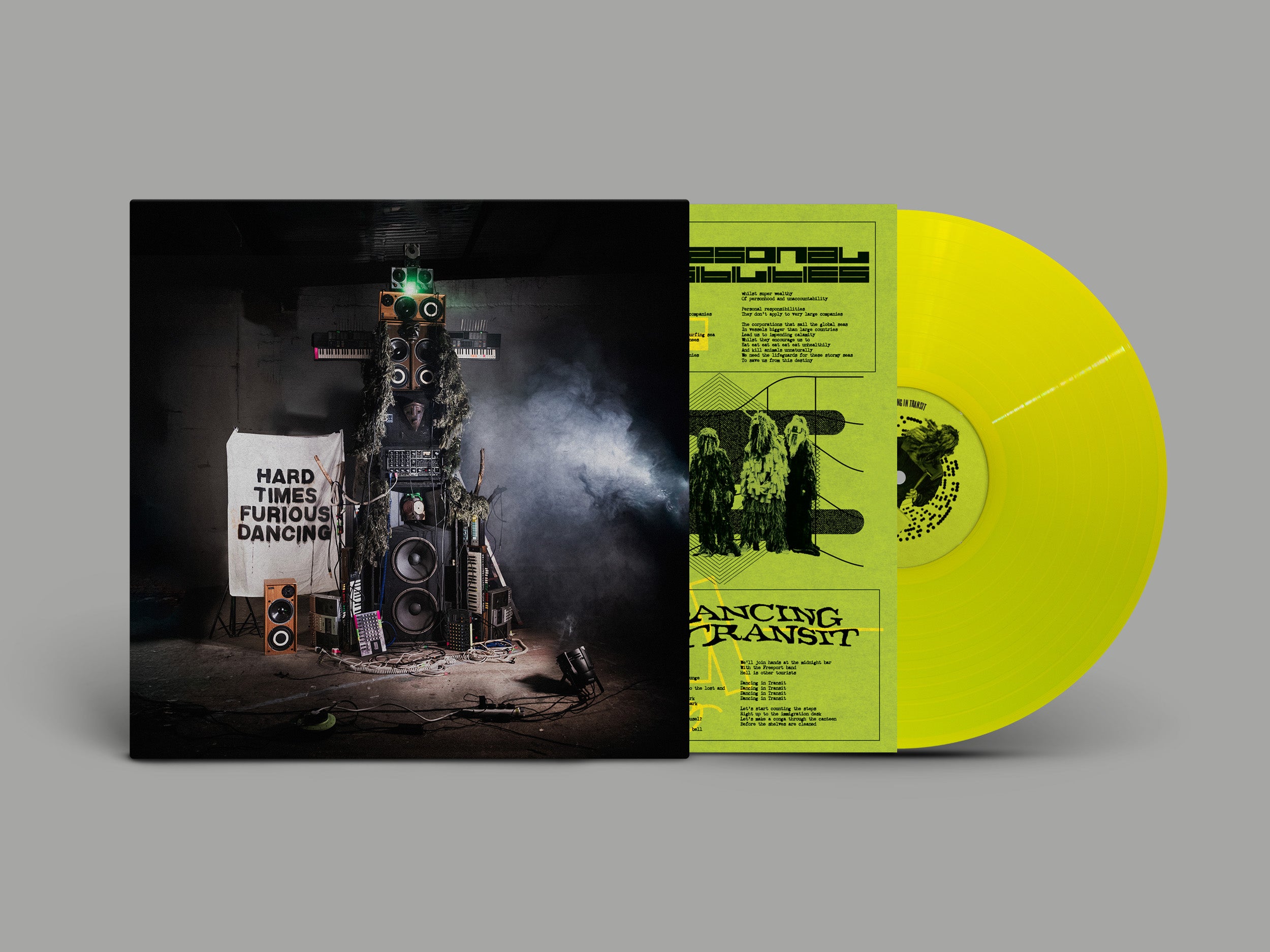 Snapped Ankles - Hard Times Furious Dancing (Green Vinyl)