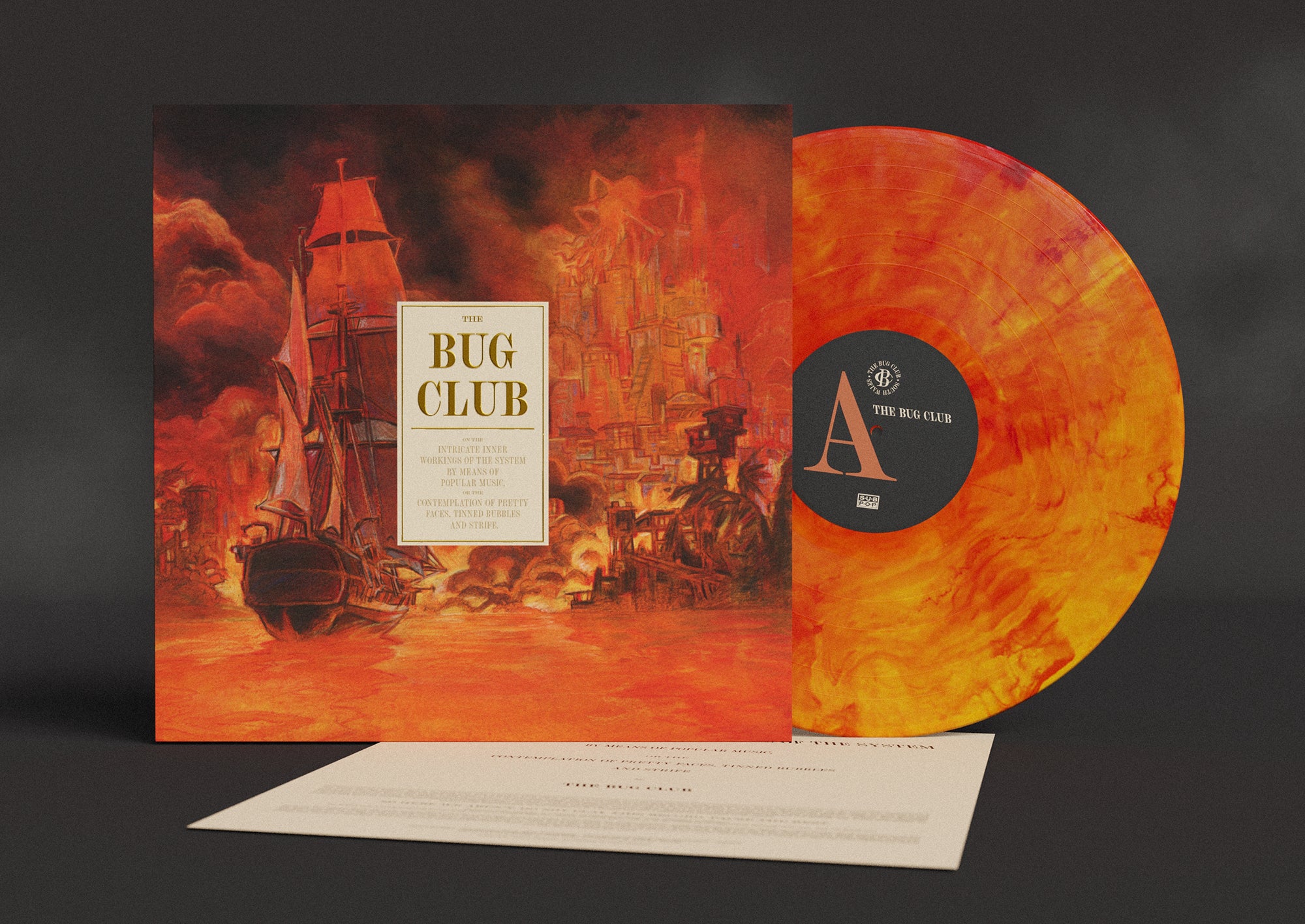 The Bug Club - On The Intricate Inner Workings Of The System (Red / Orange Marbled Vinyl)