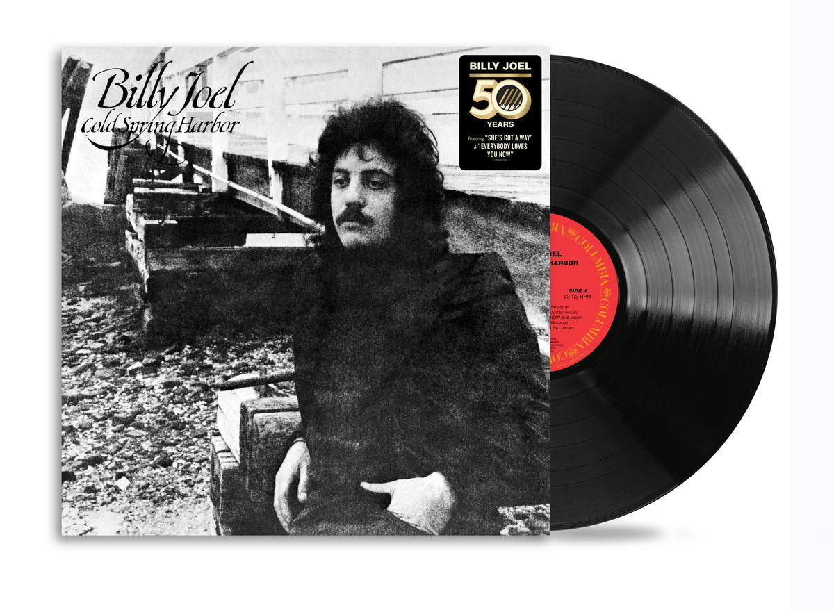 Billy Joel Cold Spring Harbor (2024 Vinyl Reissue) Sticky Black Tarmac