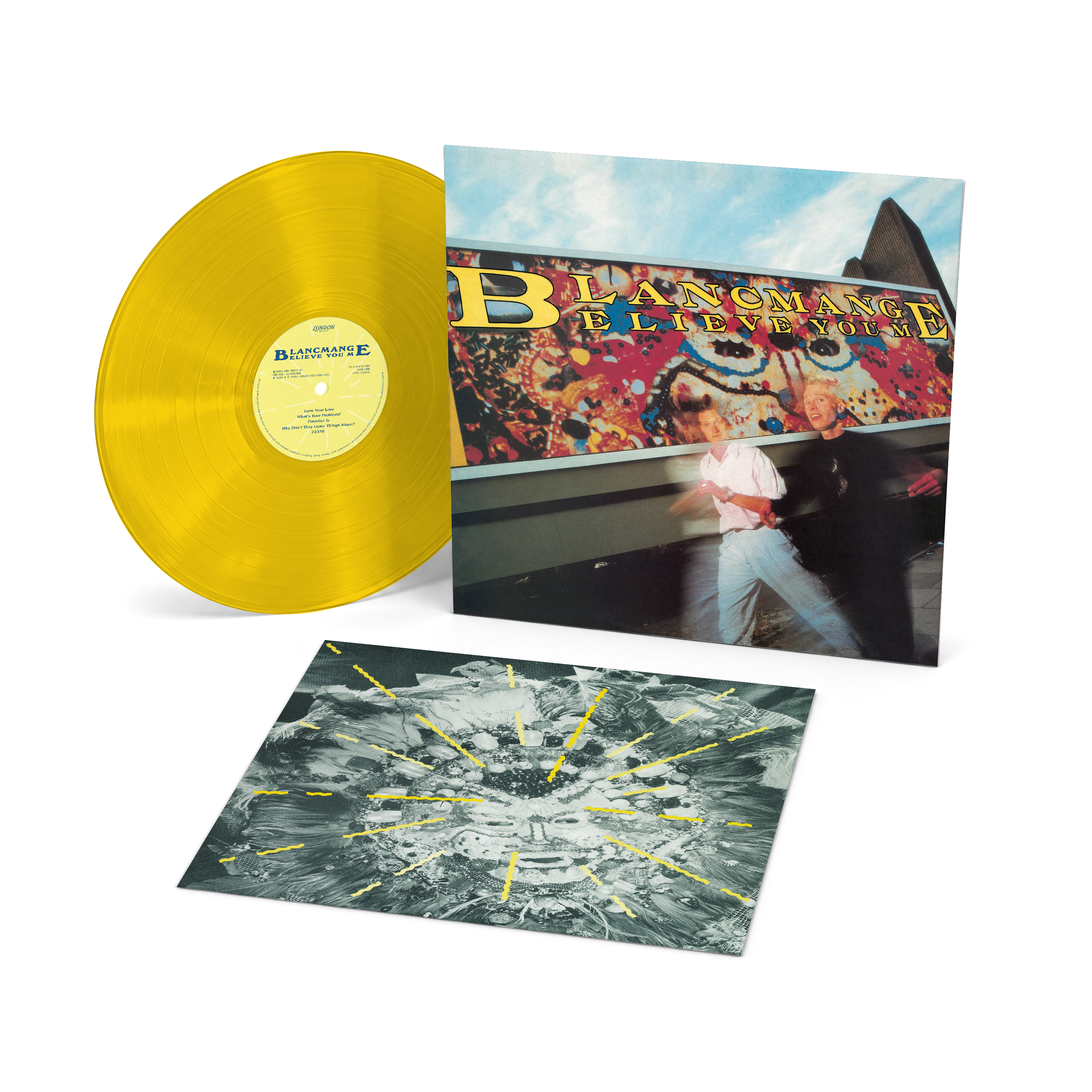 Blancmange - Believe You Me (Clear Yellow Vinyl)