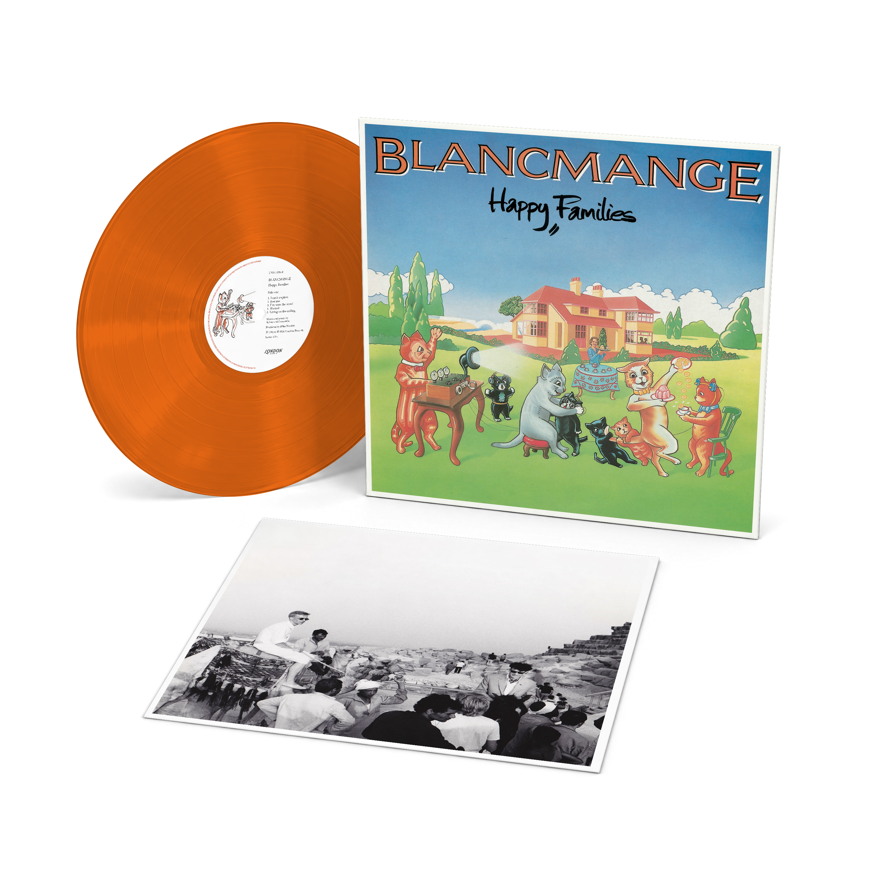 Blancmange - Happy Families (Clear Orange Vinyl)