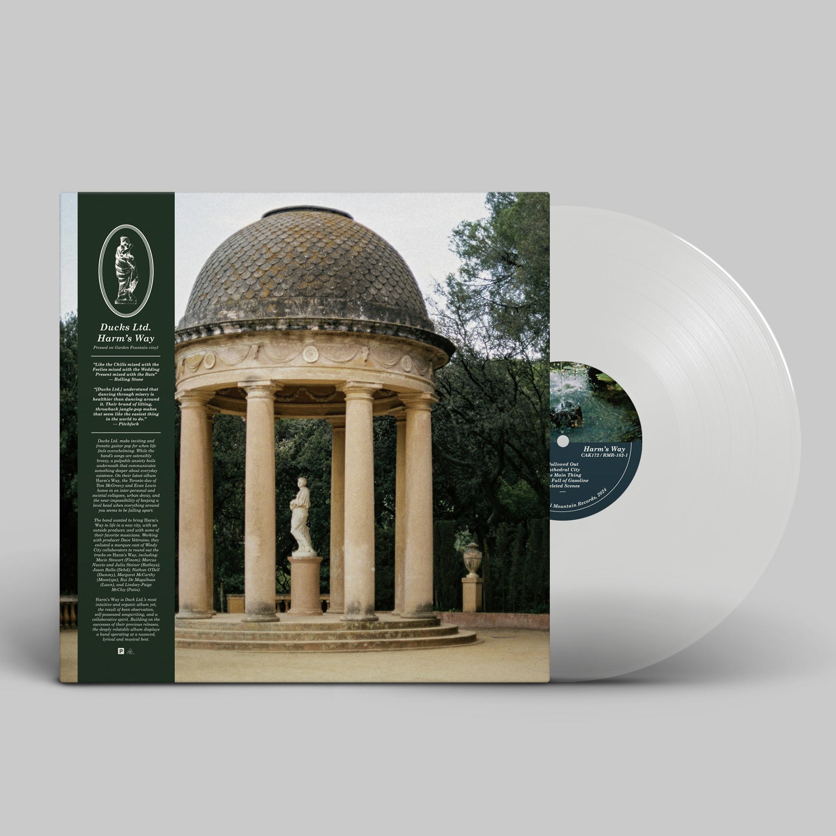 Ducks Ltd. - Harm's Way ('Garden Fountain' Colour Vinyl)