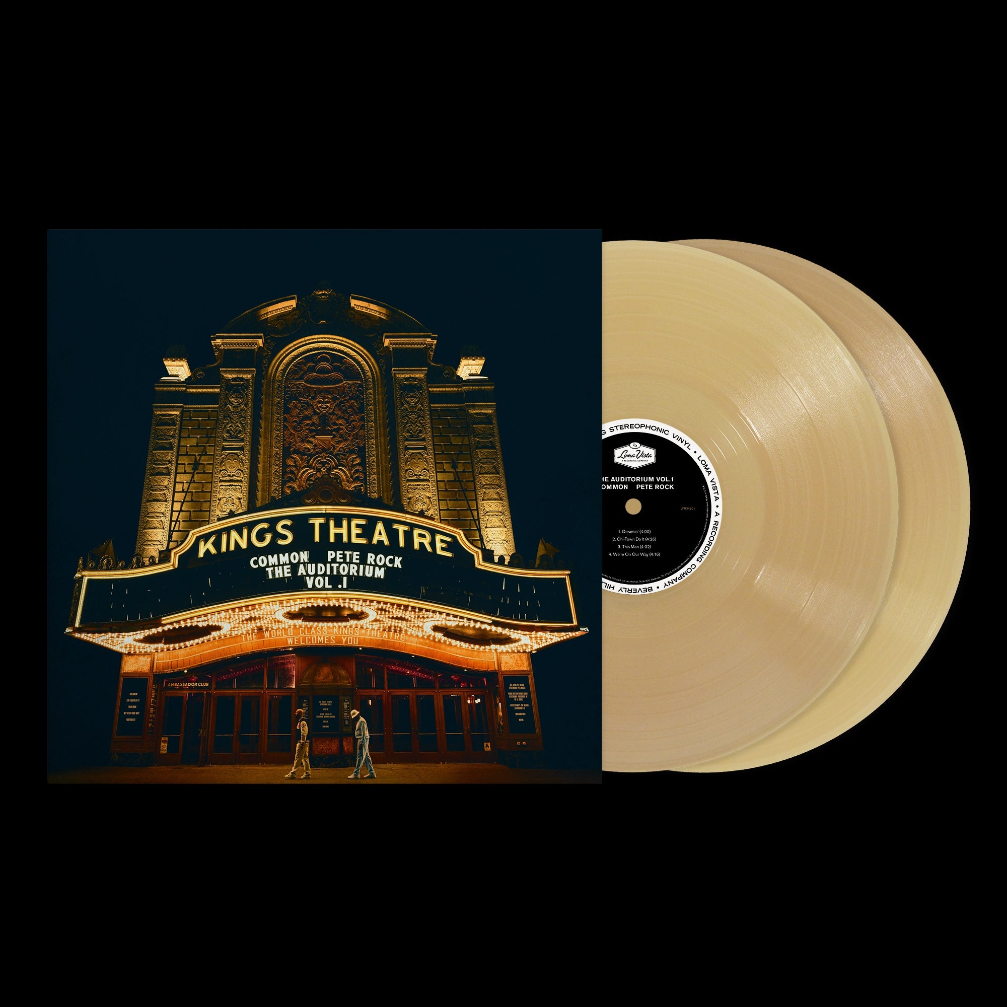 Common & Pete Rock - The Auditorium, Vol. 1 (Gold Vinyl)