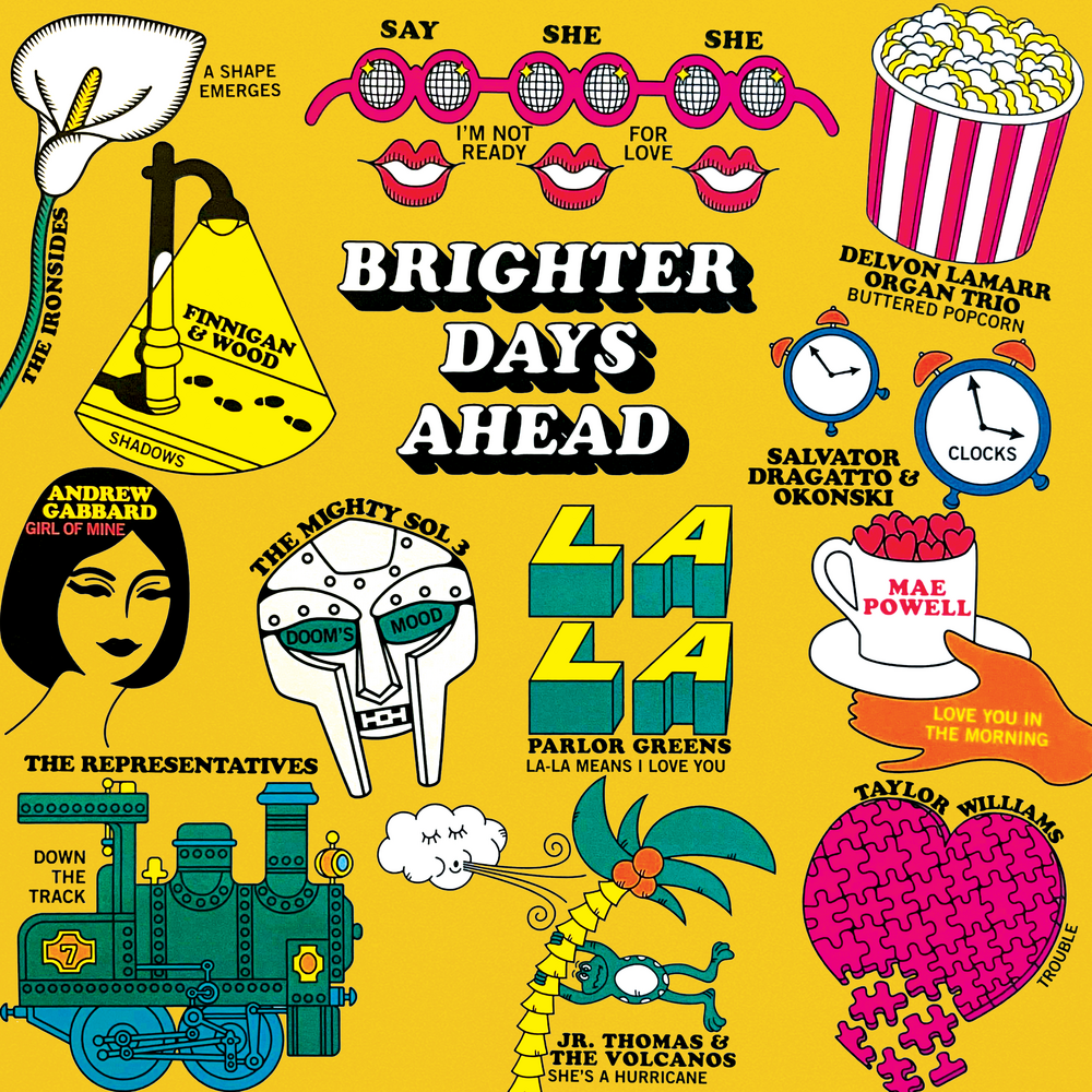 Various Artists - Brighter Days Ahead (Volume 2) (Blue Vinyl)