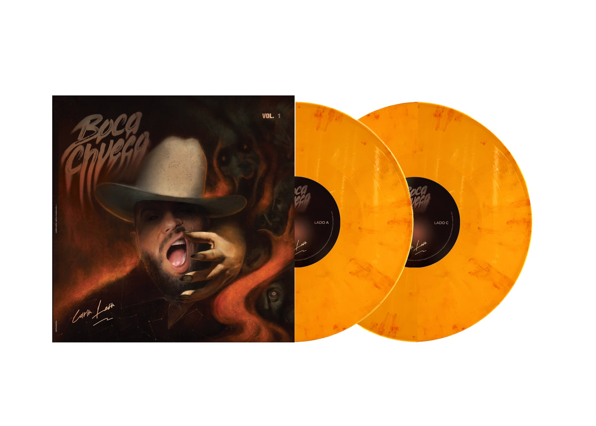 Carín León - Boca Chueca Vol 1 (Sunburst Vinyl + Poster)