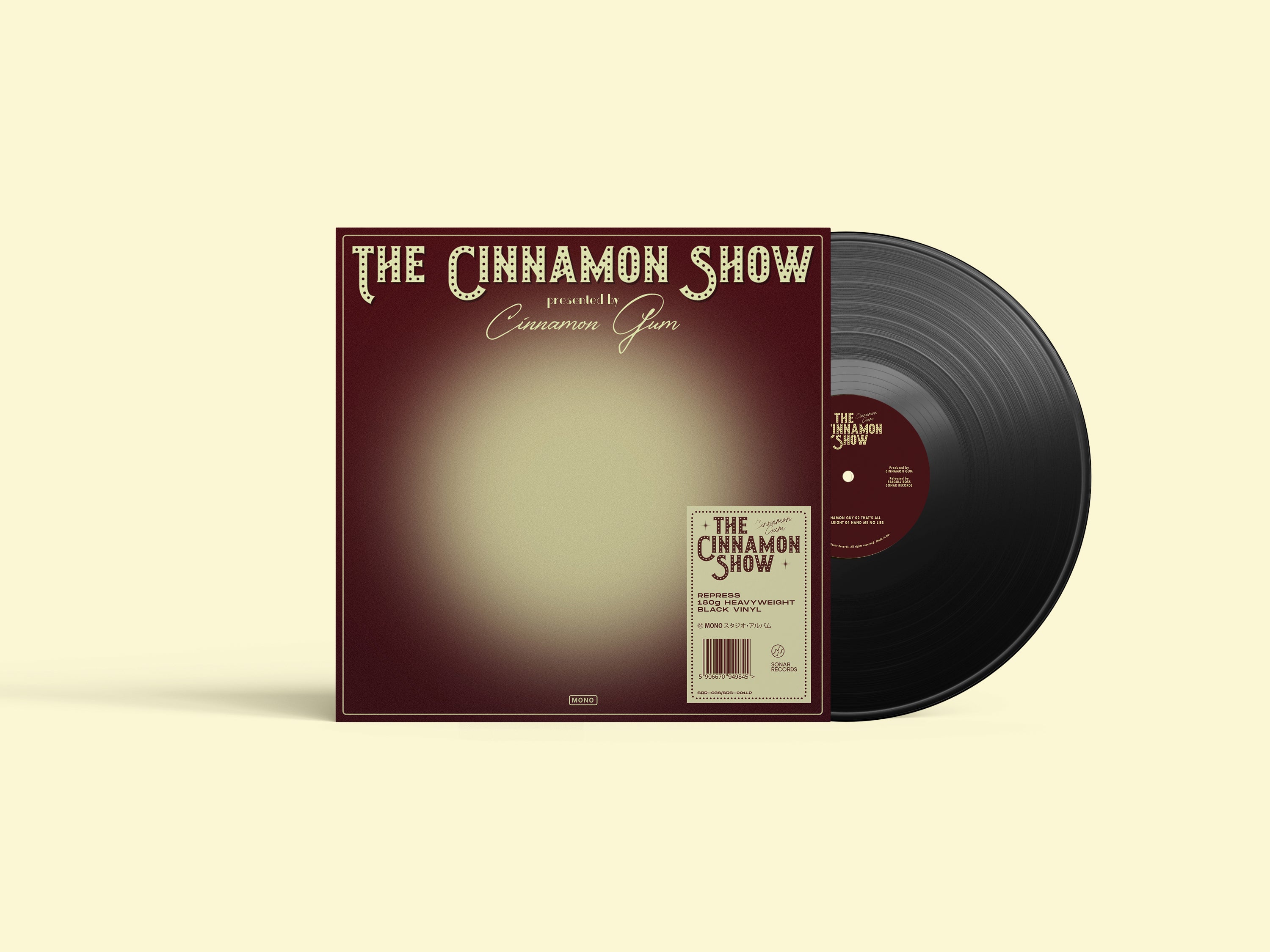 Cinnamon Gum – The Cinnamon Show (Vinyl, Repress)