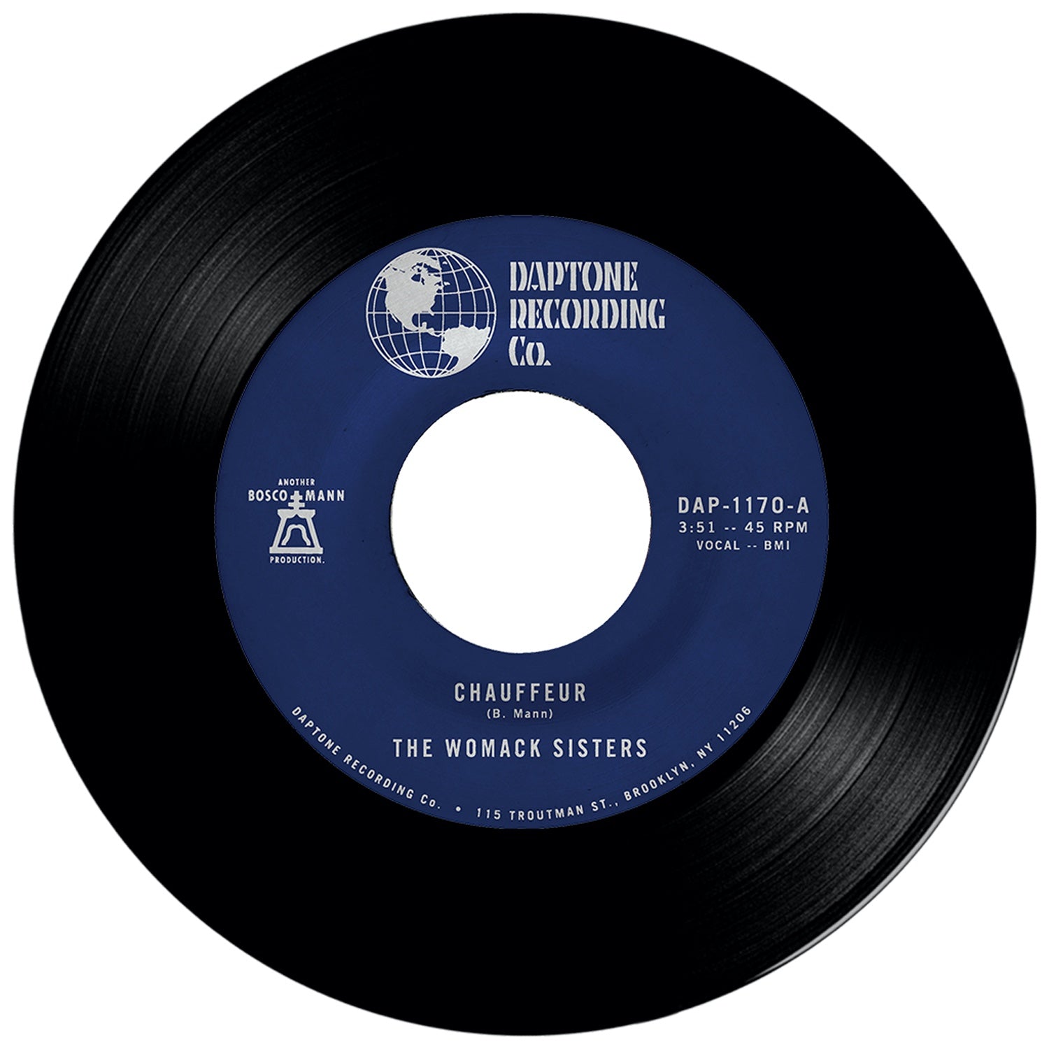The Womack Sisters – Chauffeur (7" Vinyl)