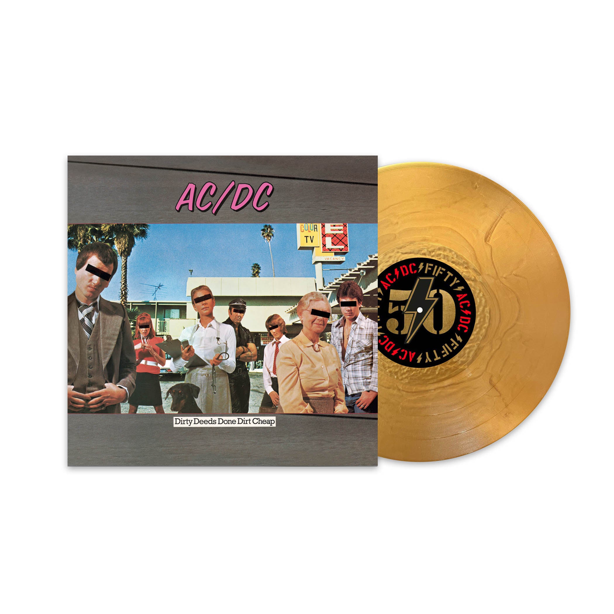 AC/DC - Dirty Deeds Done Dirt Cheap (50th Anniversary Gold Vinyl)