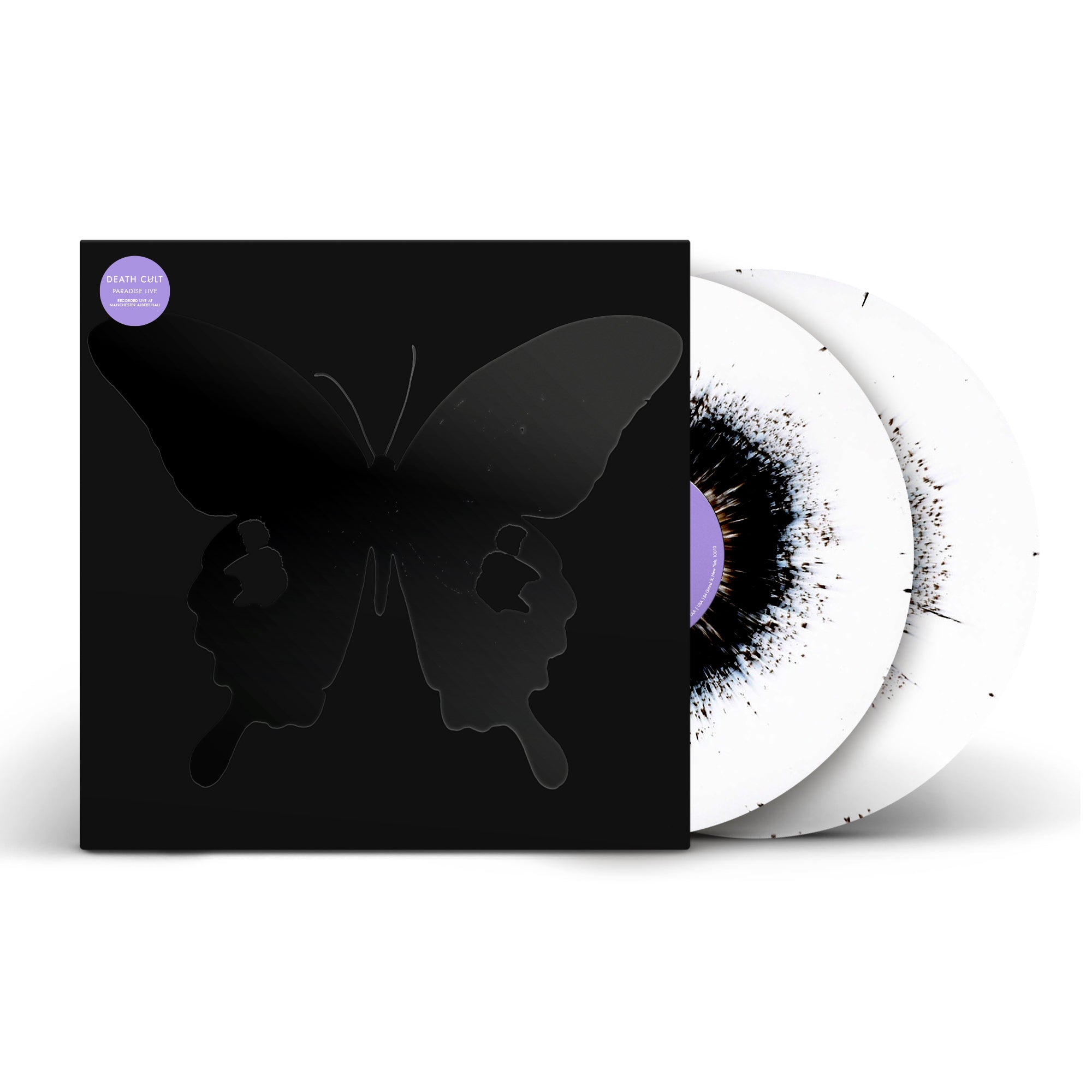 Death Cult – Paradise Live (2LP Black & White Splatter Vinyl)