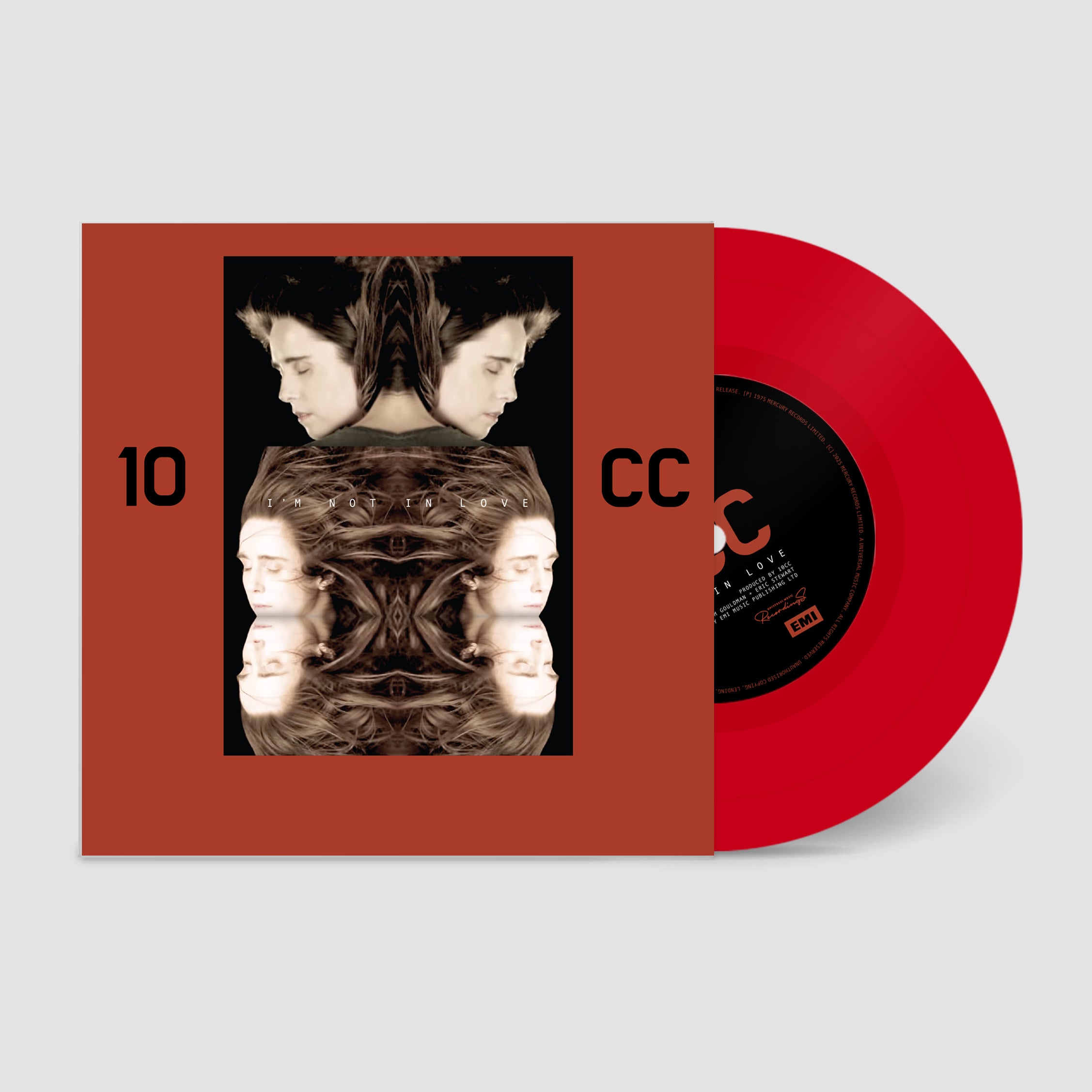 10cc - I’m Not In Love (50th Anniversary Red 7" Vinyl)