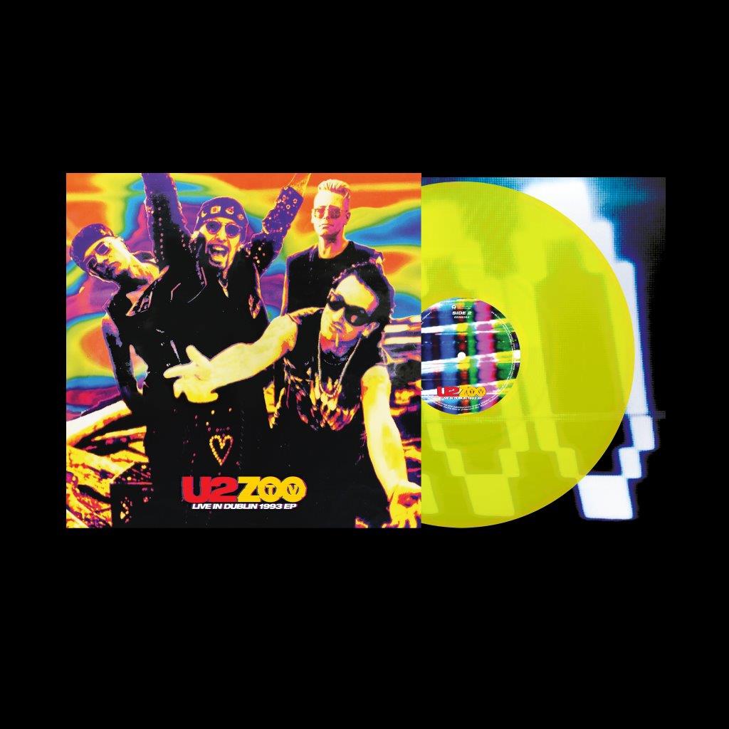 U2 - ZOO TV Live In Dublin 1993 EP (Neon Yellow Vinyl)