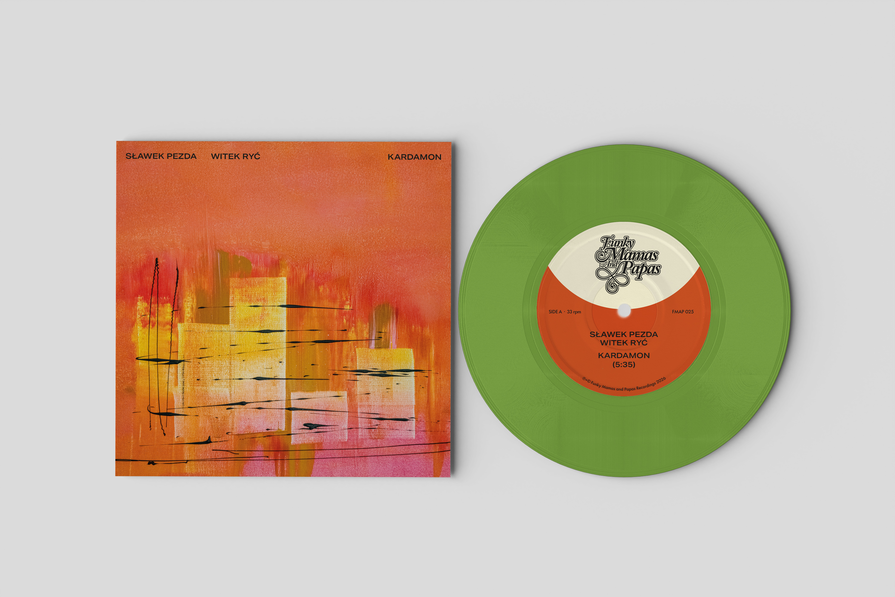 Sławek Pezda & Witek Ryć – Kardamon (7" Vinyl)