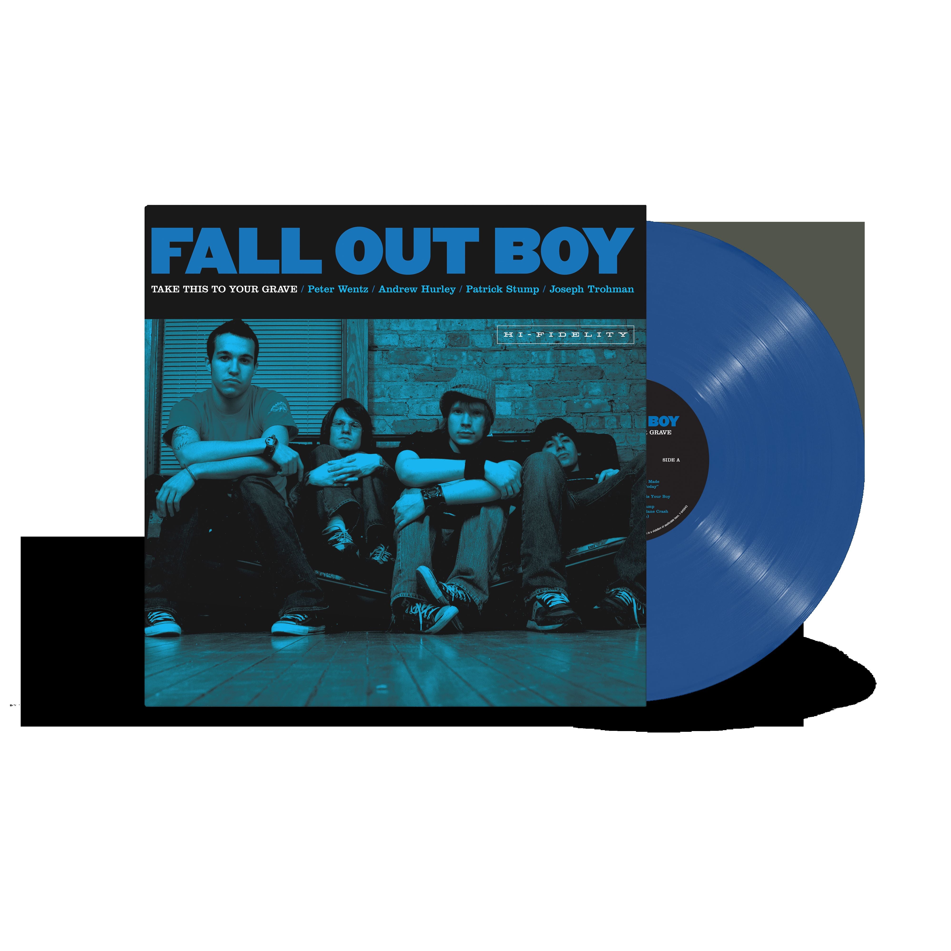 Fall Out Boy - Take This To Your Grave 20th Anniversary (Blue Vinyl)