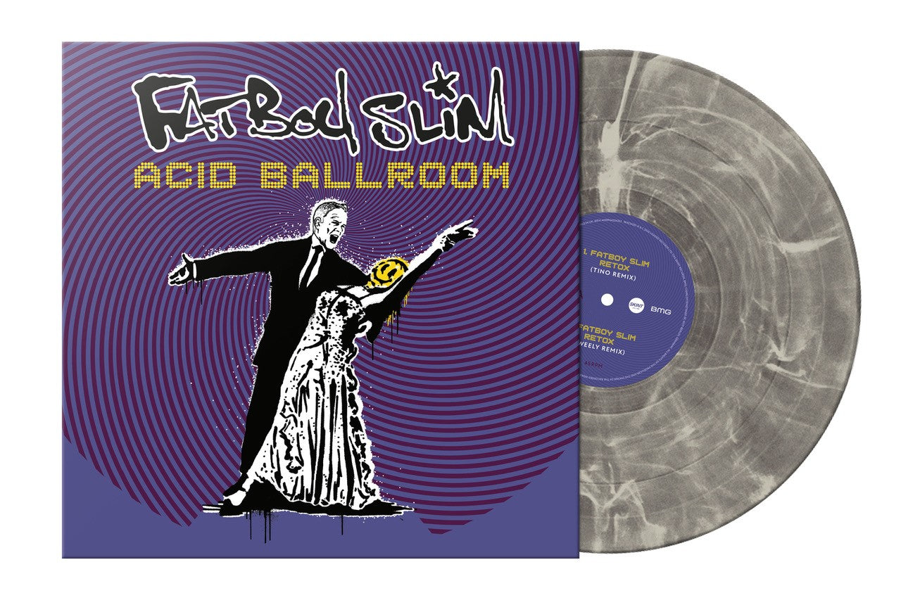 Fatboy Slim – Acid Ballroom (Grey/Silver Swirl 12" Vinyl)