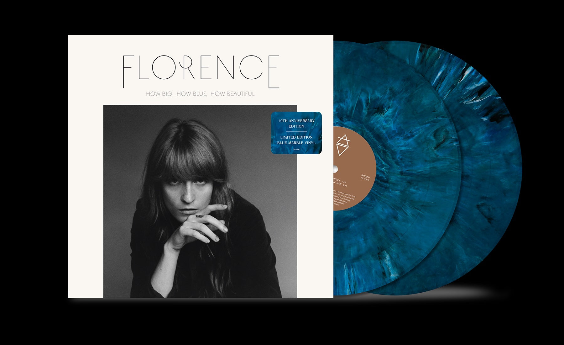 Florence + The Machine – How Big, How Blue, How Beautiful (2LP Blue Marble Vinyl)