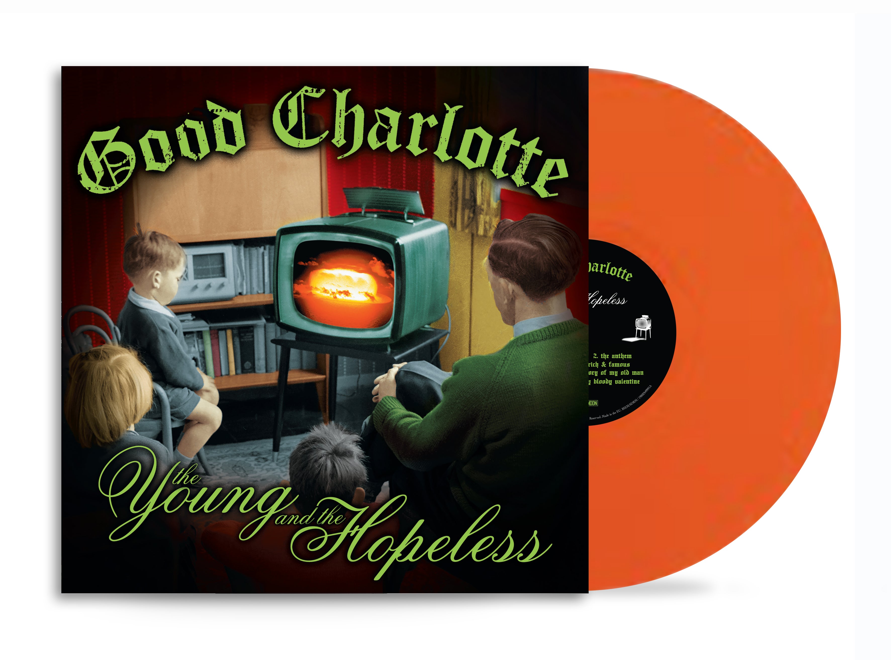 Good Charlotte – The Young And The Hopeless (Nuclear Orange Vinyl)
