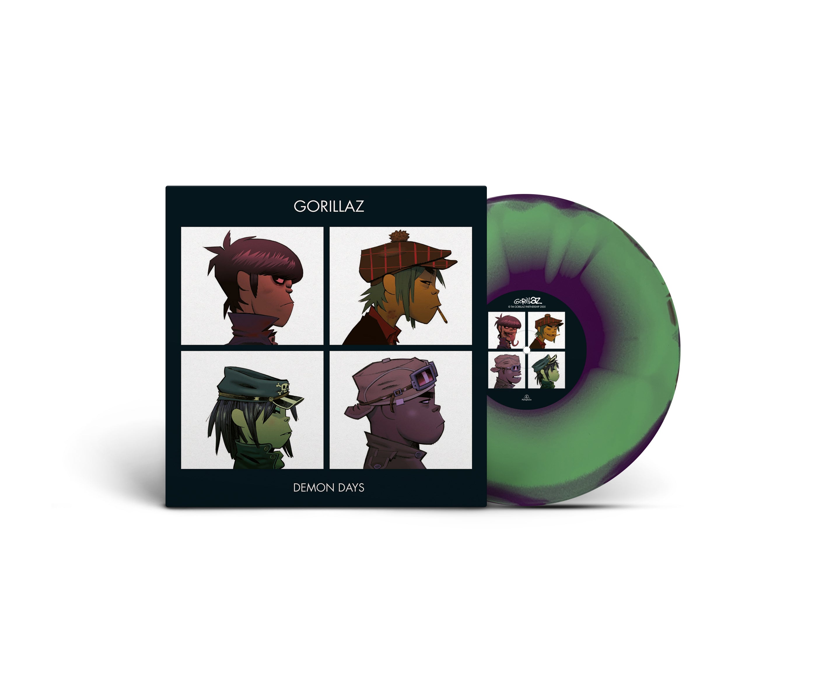 Gorillaz - Demon Days (Green, Purple & Red Vinyl)