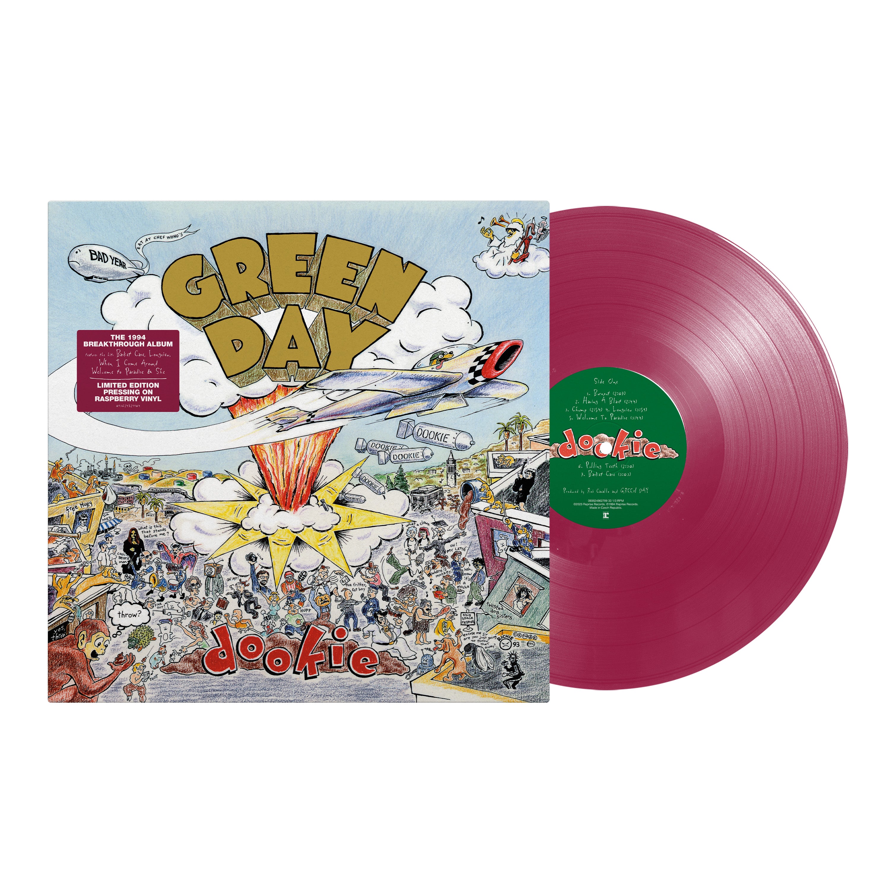 Green Day – Dookie (Raspberry Vinyl)