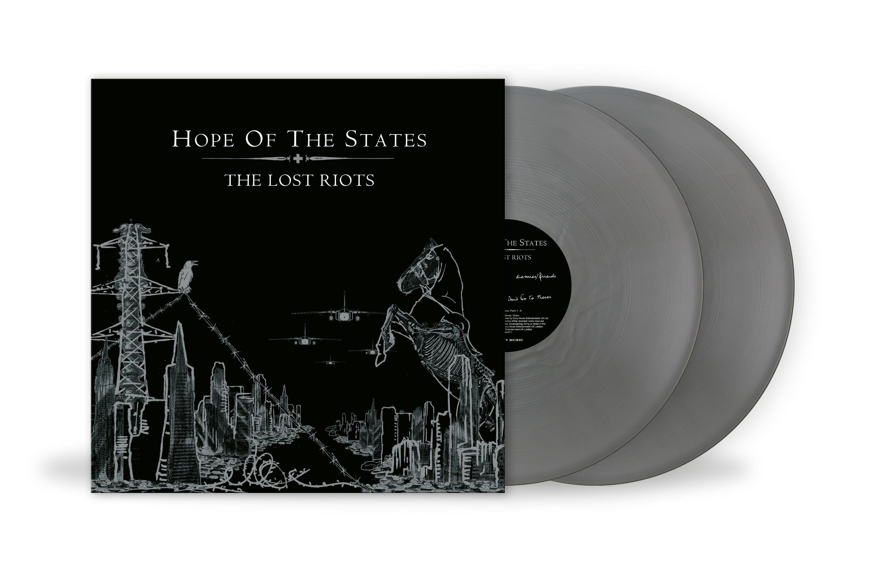 Hope Of The States – The Lost Riots (2LP Silver Colour Vinyl)