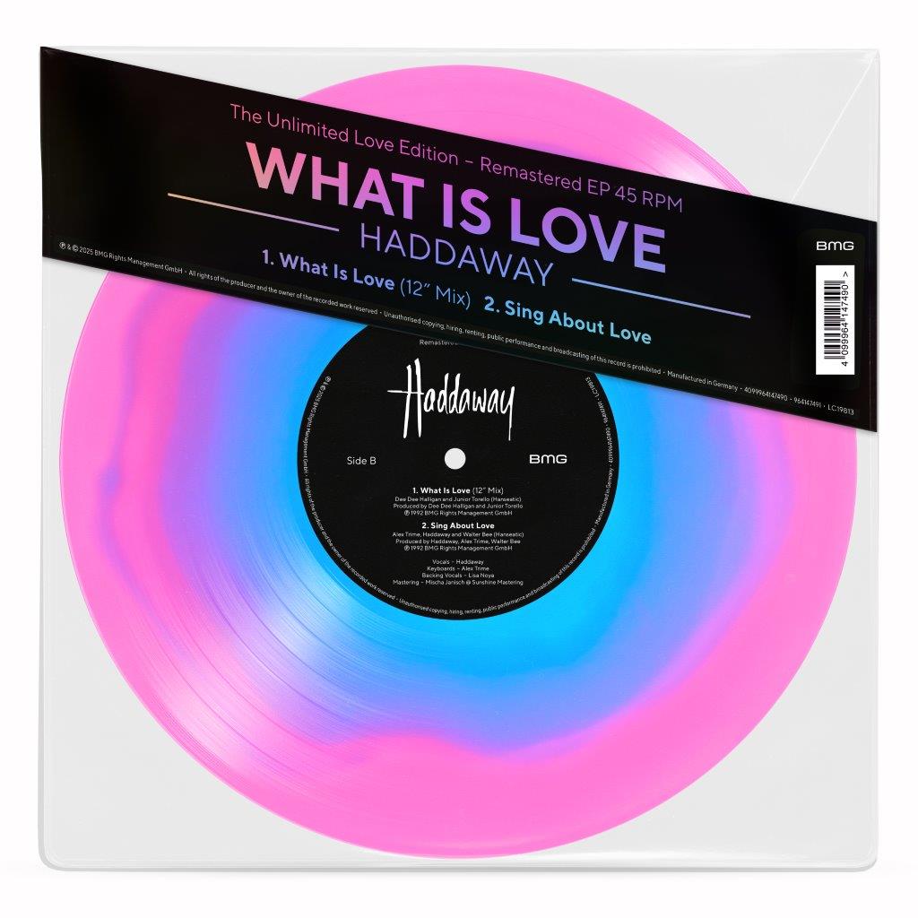 Haddaway – What Is Love (Multicolour Vinyl EP)