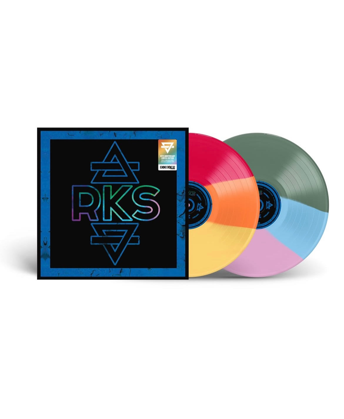 Rainbow Kitten Surprise - RKS (10th Anniversary 'Two Rainbow tricolor' vinyl)
