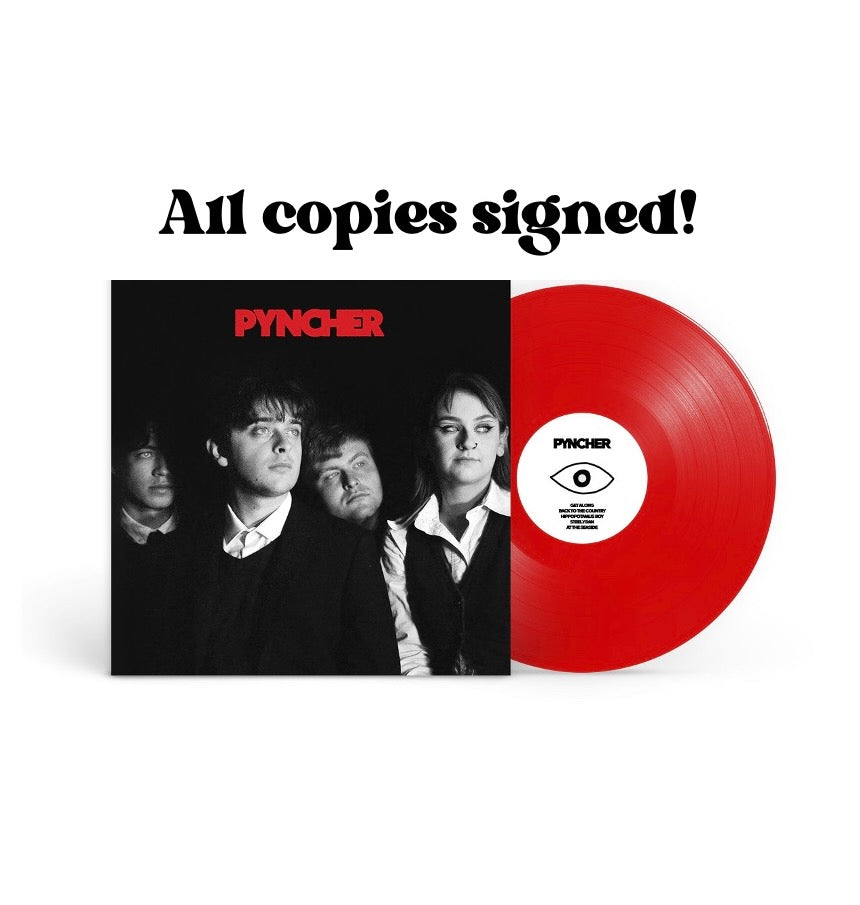 Pyncher – Every Town Needs A Stranger (Red Vinyl, Signed)