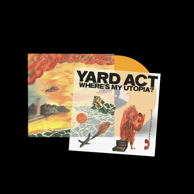 Yard Act - Where's My Utopia?  (Indie Exclusive Yellow Vinyl With Sticker Set)