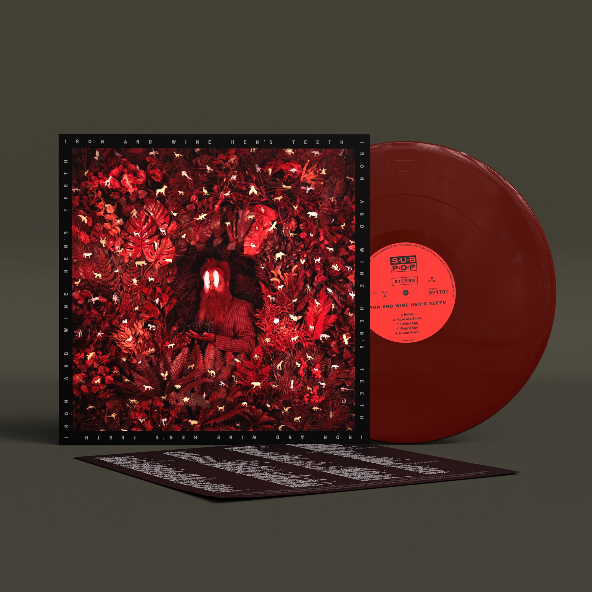 Iron & Wine – Hen's Teeth (Oxblood Vinyl)