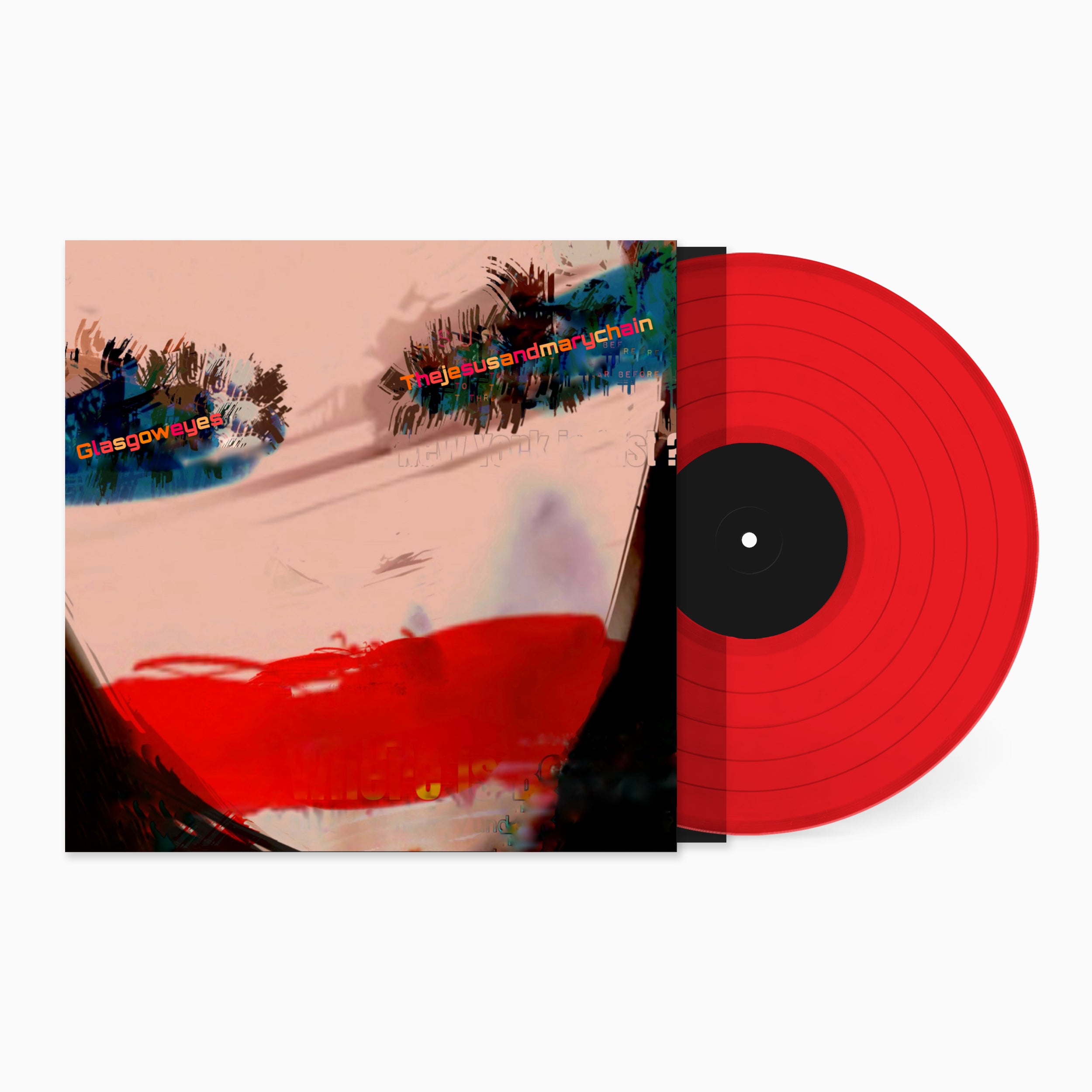 The Jesus And Mary Chain - Glasgow Eyes (Clear Red Vinyl)