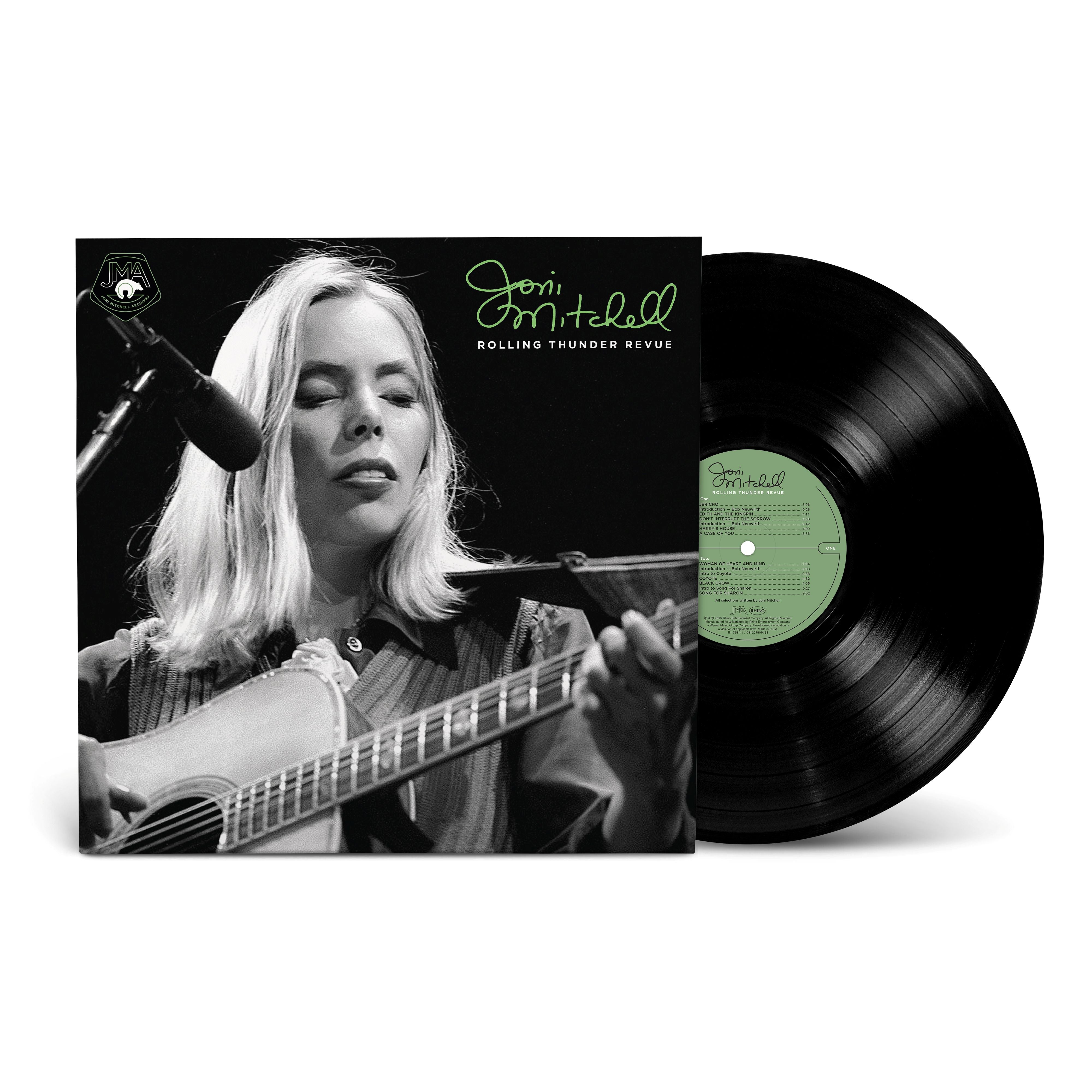 Joni Mitchell – Rolling Thunder Revue Live (180g Black Vinyl LP) | RSD Black Friday 2025