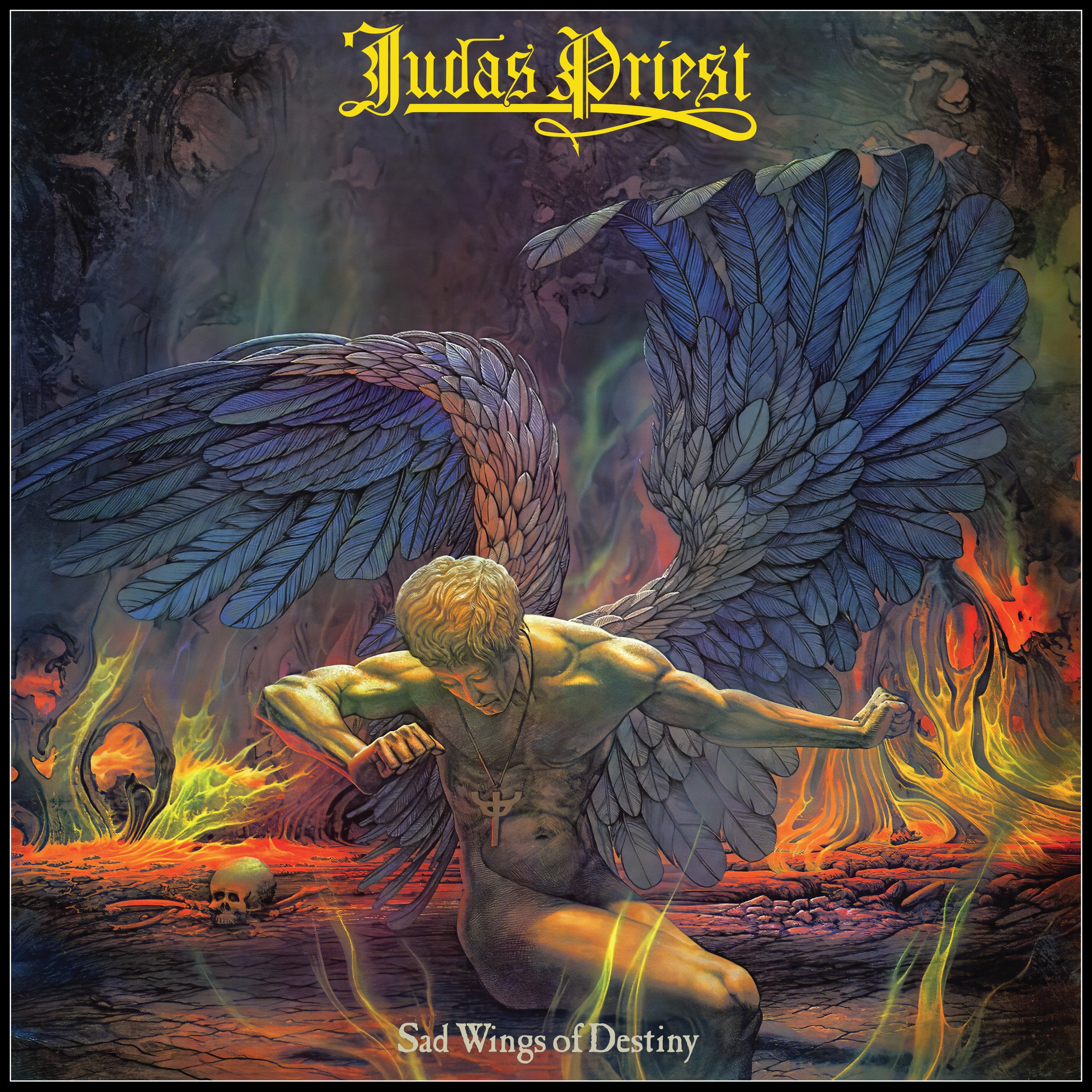 Judas Priest – Sad Wings Of Destiny (50th Anniversary Galaxy Yellow/Orange Vinyl)
