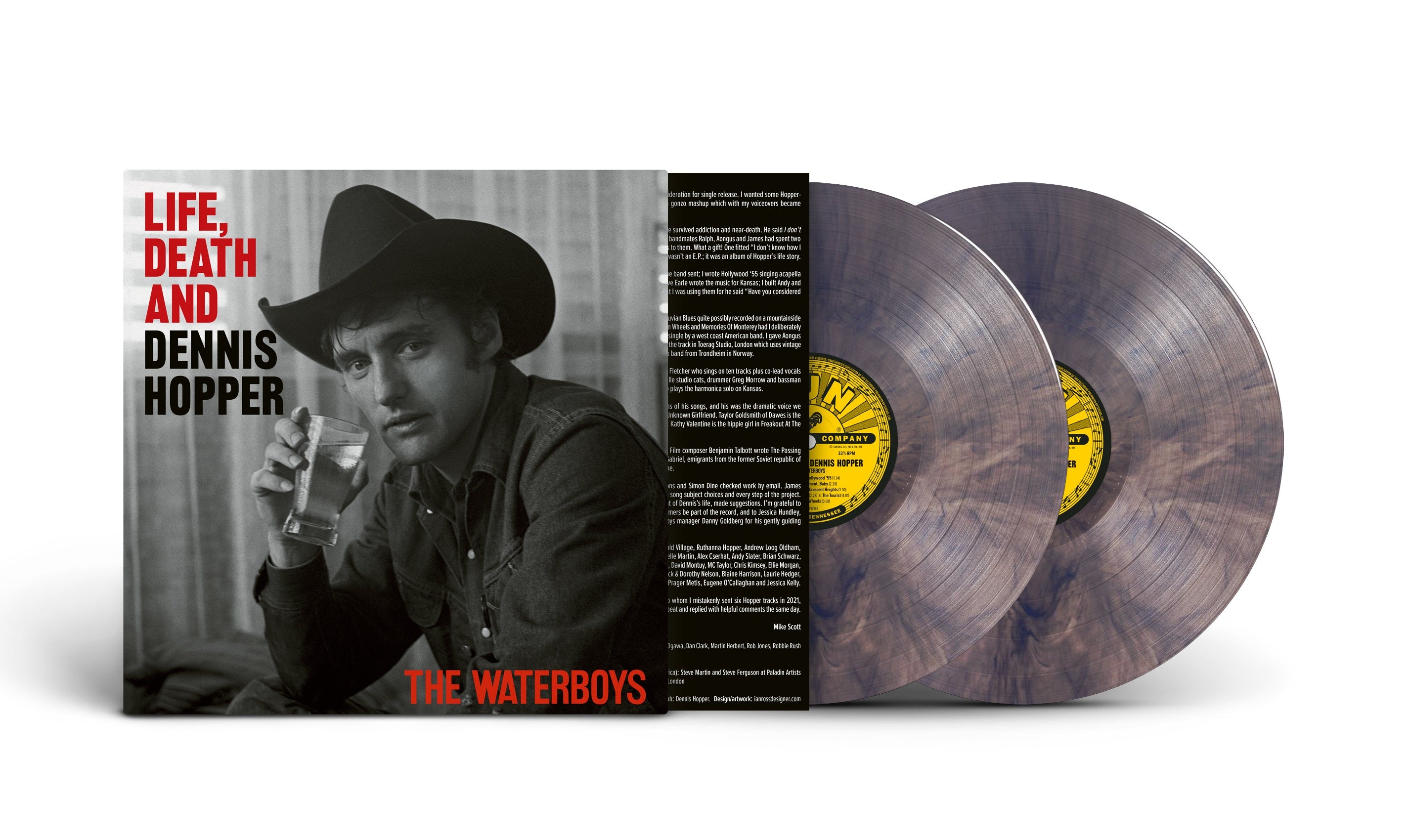 The Waterboys - Life, Death and Dennis Hopper (Psychedelic Waves Colour Vinyl)