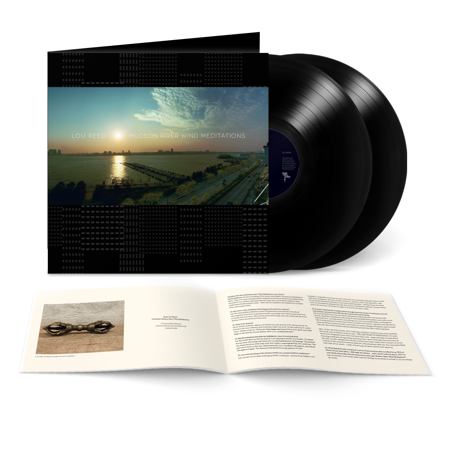 Lou Reed - Hudson River Wind Meditations (2023, Black Vinyl)