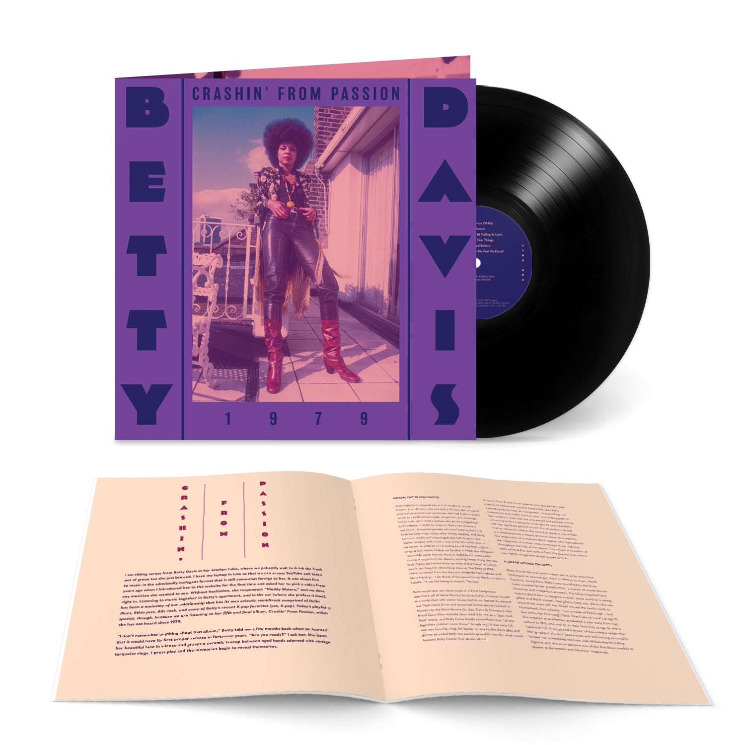 Betty Davis - Crashin’ From Passion (Black Vinyl)