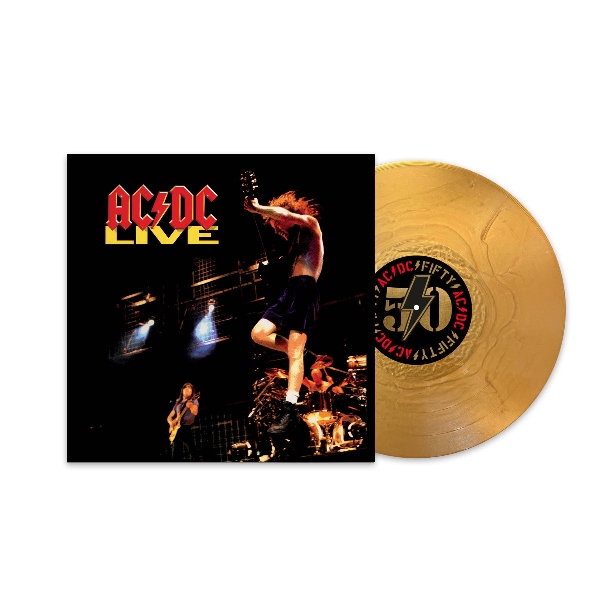 AC/DC - Live (50th Anniversary Gold Vinyl)