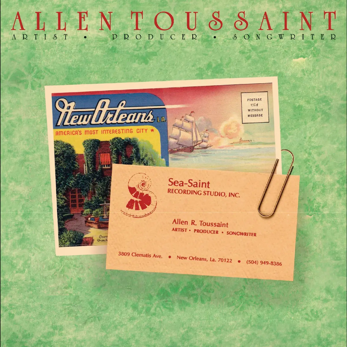 Allen Toussaint - Artist Producer Songwriter | RSD BF 2026