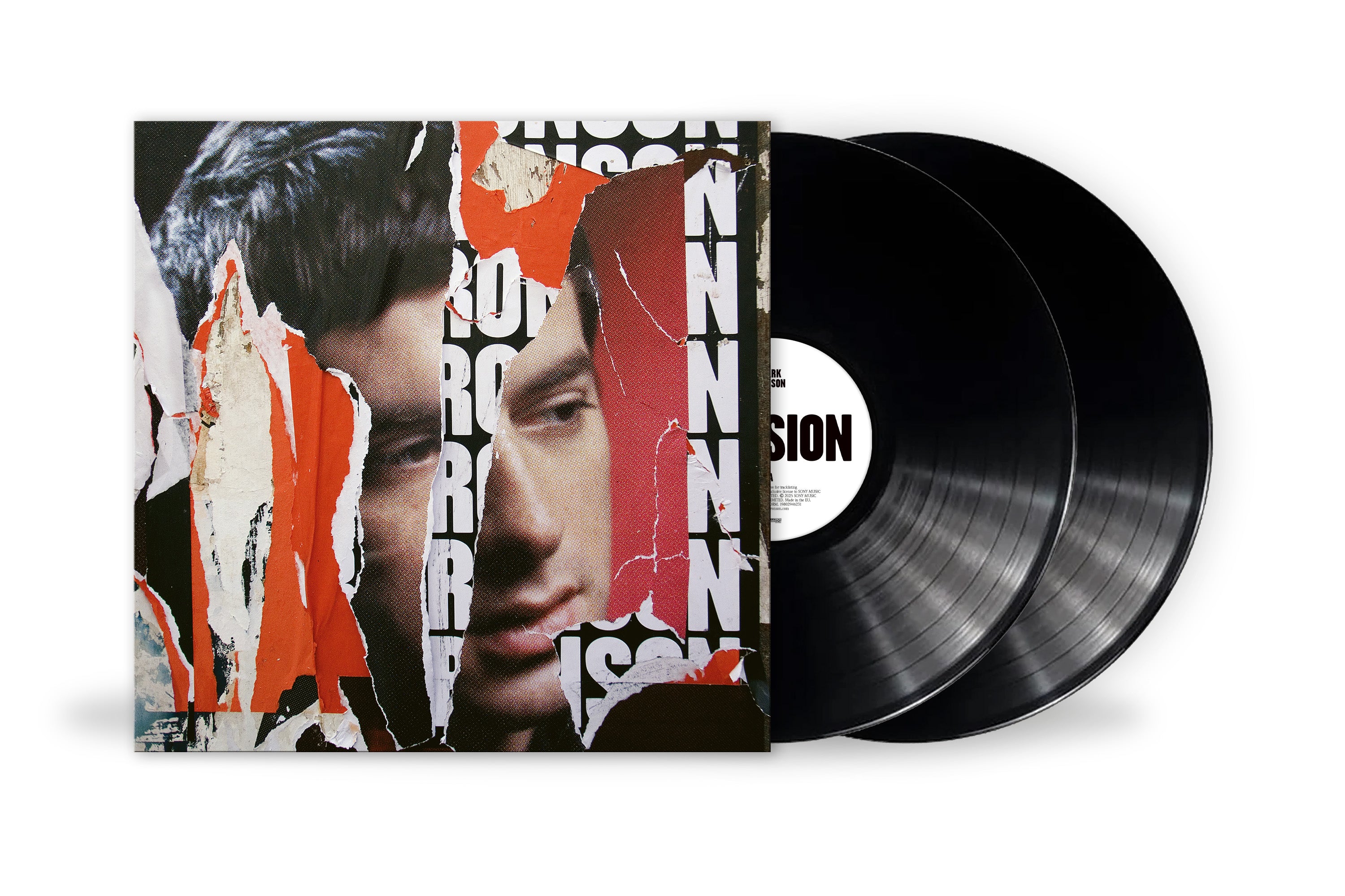 Mark Ronson – Version (2LP Black Vinyl) – Sticky Black Tarmac