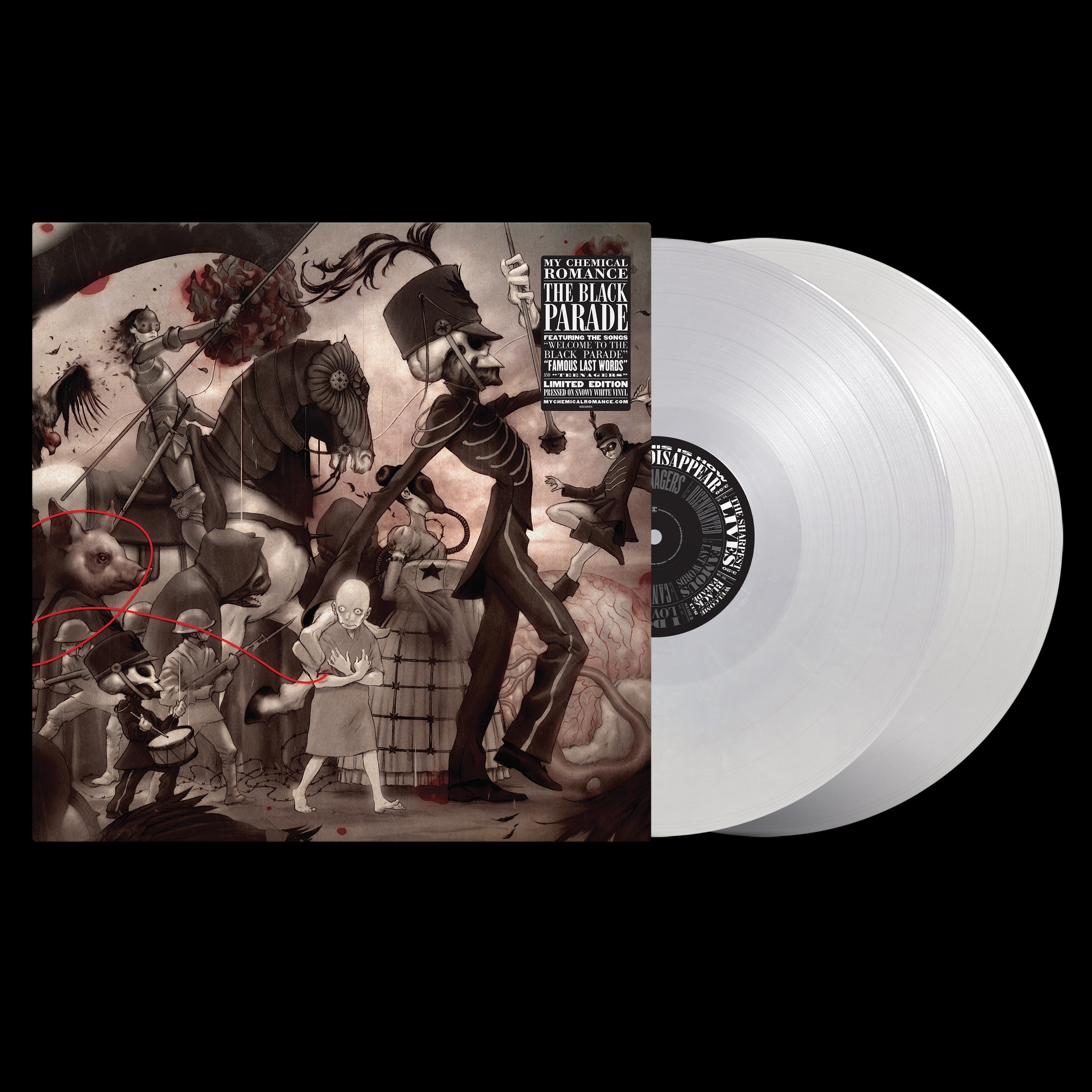 My Chemical Romance – The Black Parade (2LP Snowy White Vinyl)