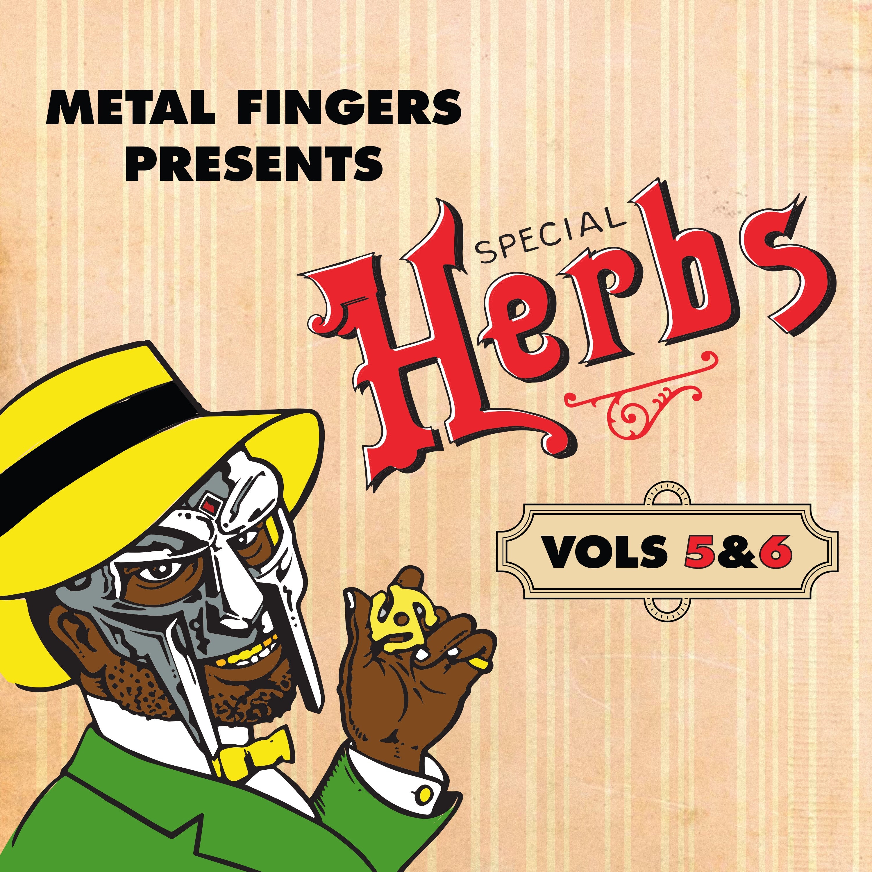MF DOOM – Metal Fingers Presents: Special Herbs Vol. 5 & 6 (2LP Apple Red Vinyl)