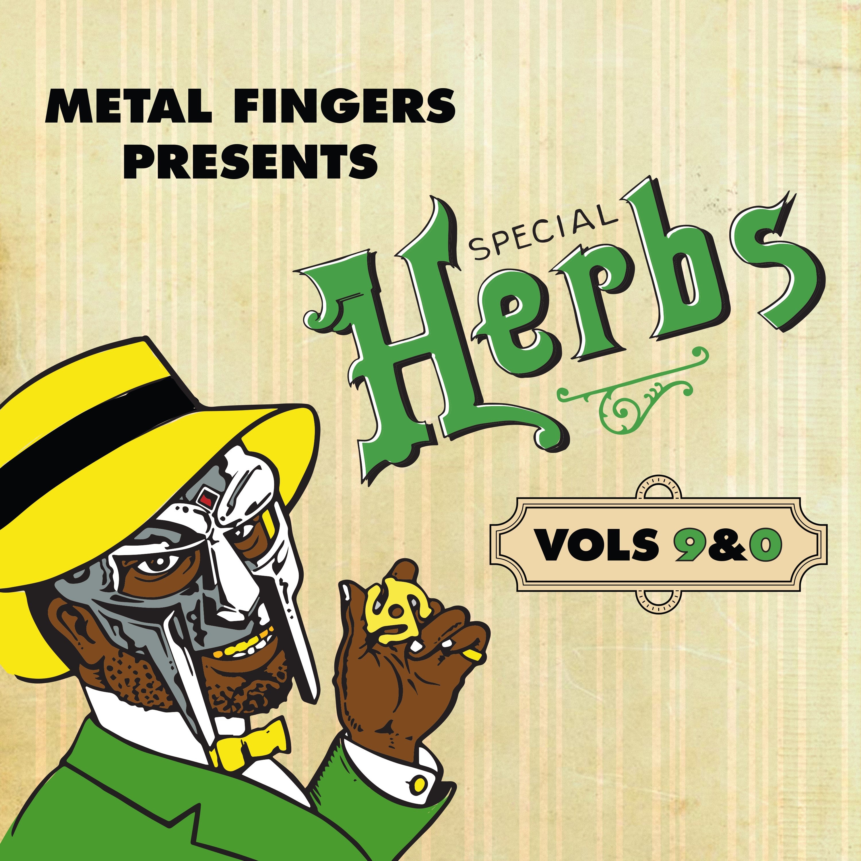 MF DOOM – Metal Fingers Presents: Special Herbs Vol. 9 & 0 (2LP Evergreen Vinyl)