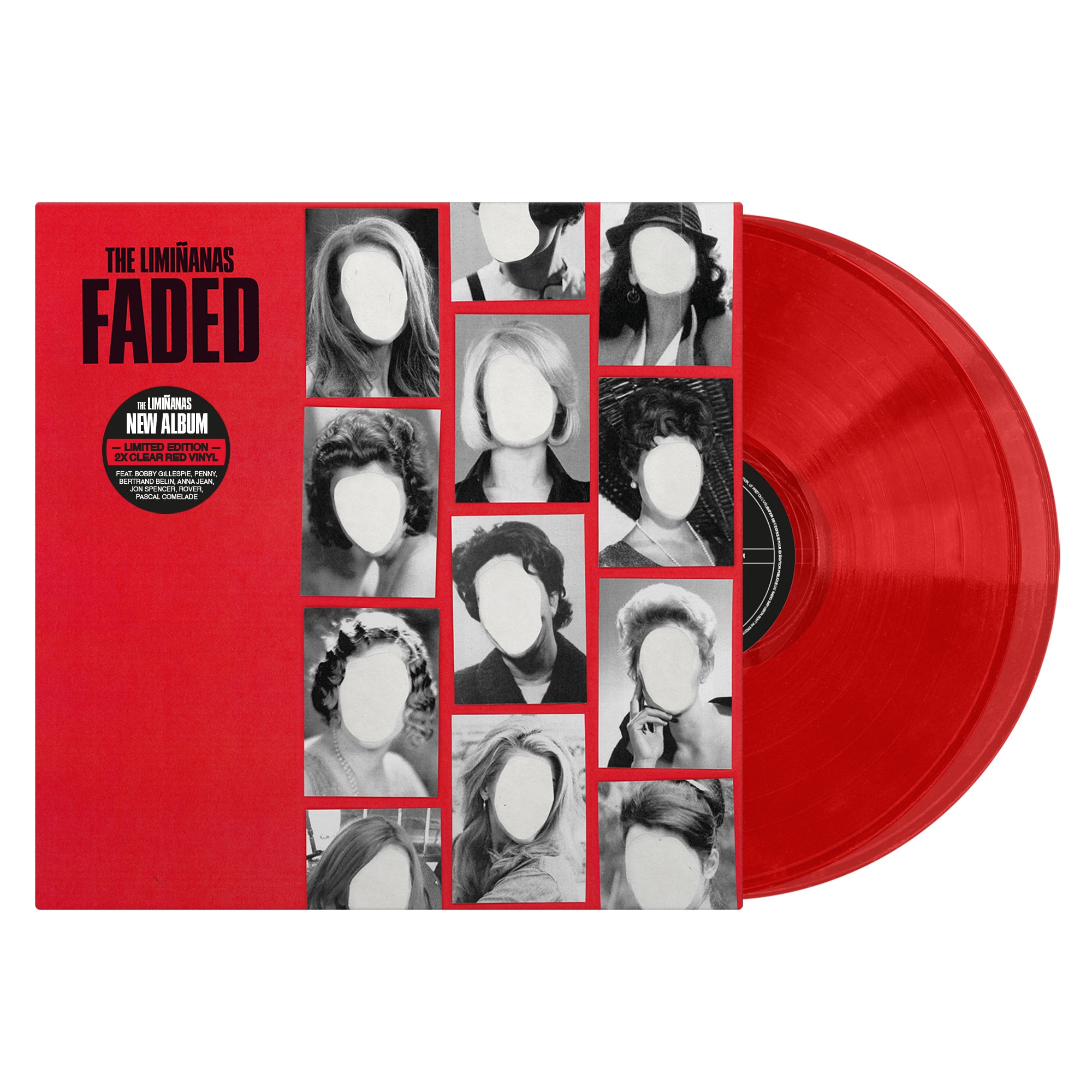 THE LIMIÑANAS - Faded (Red Vinyl)